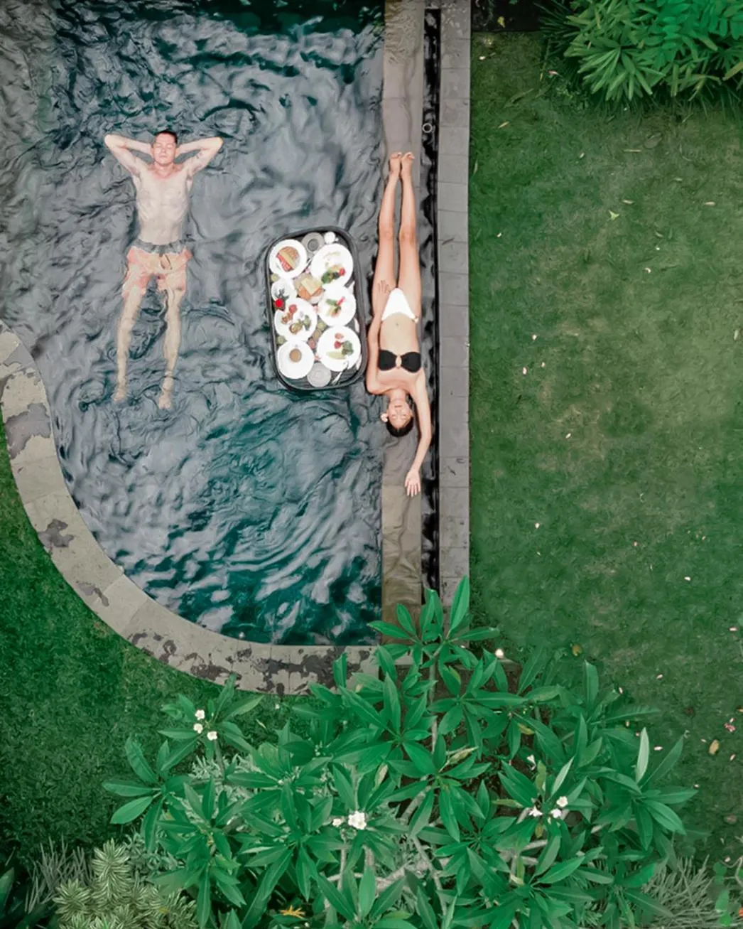 Pool view in Tejaprana Bisma - CHSE Certified