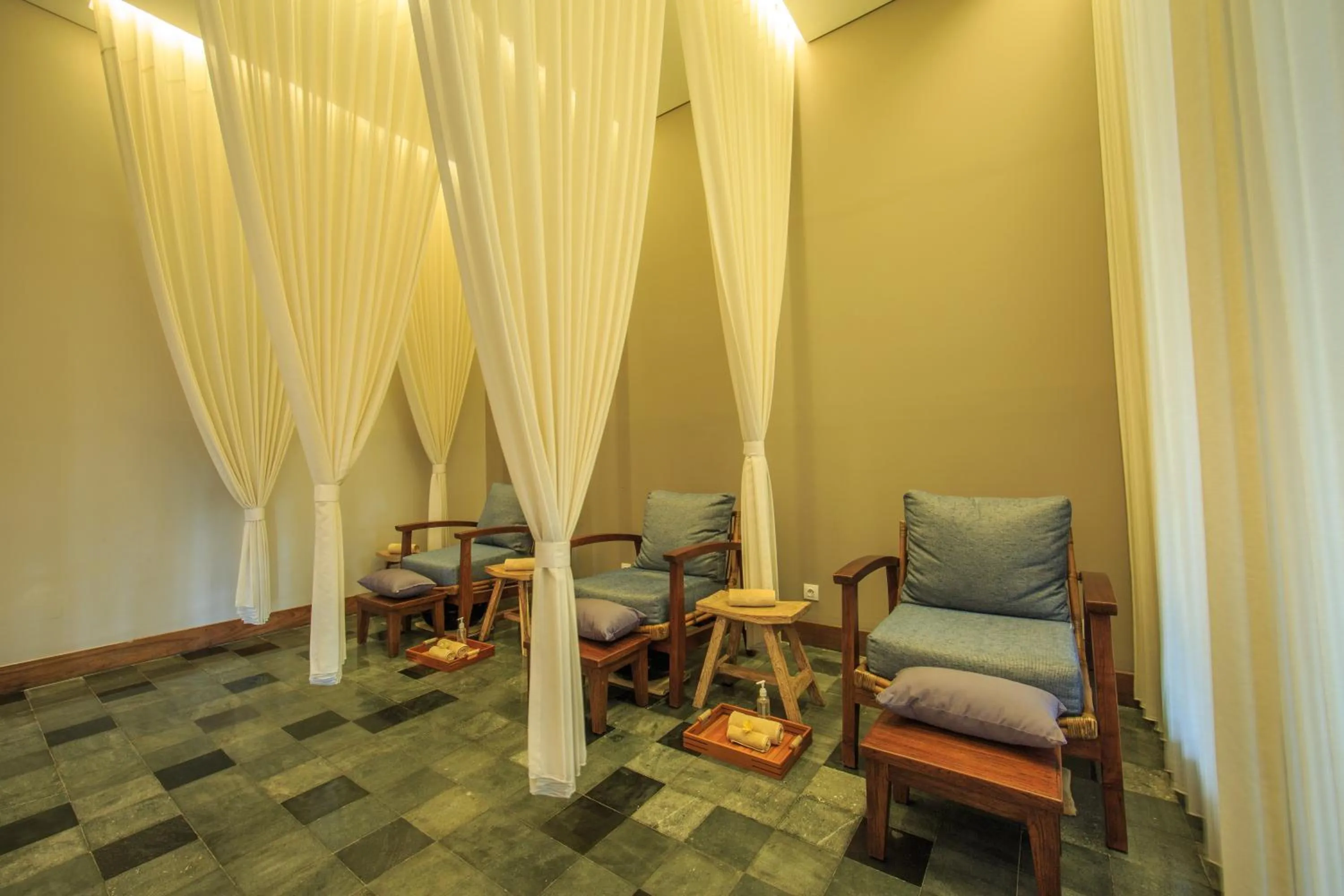 Seating area in Tejaprana Bisma - CHSE Certified