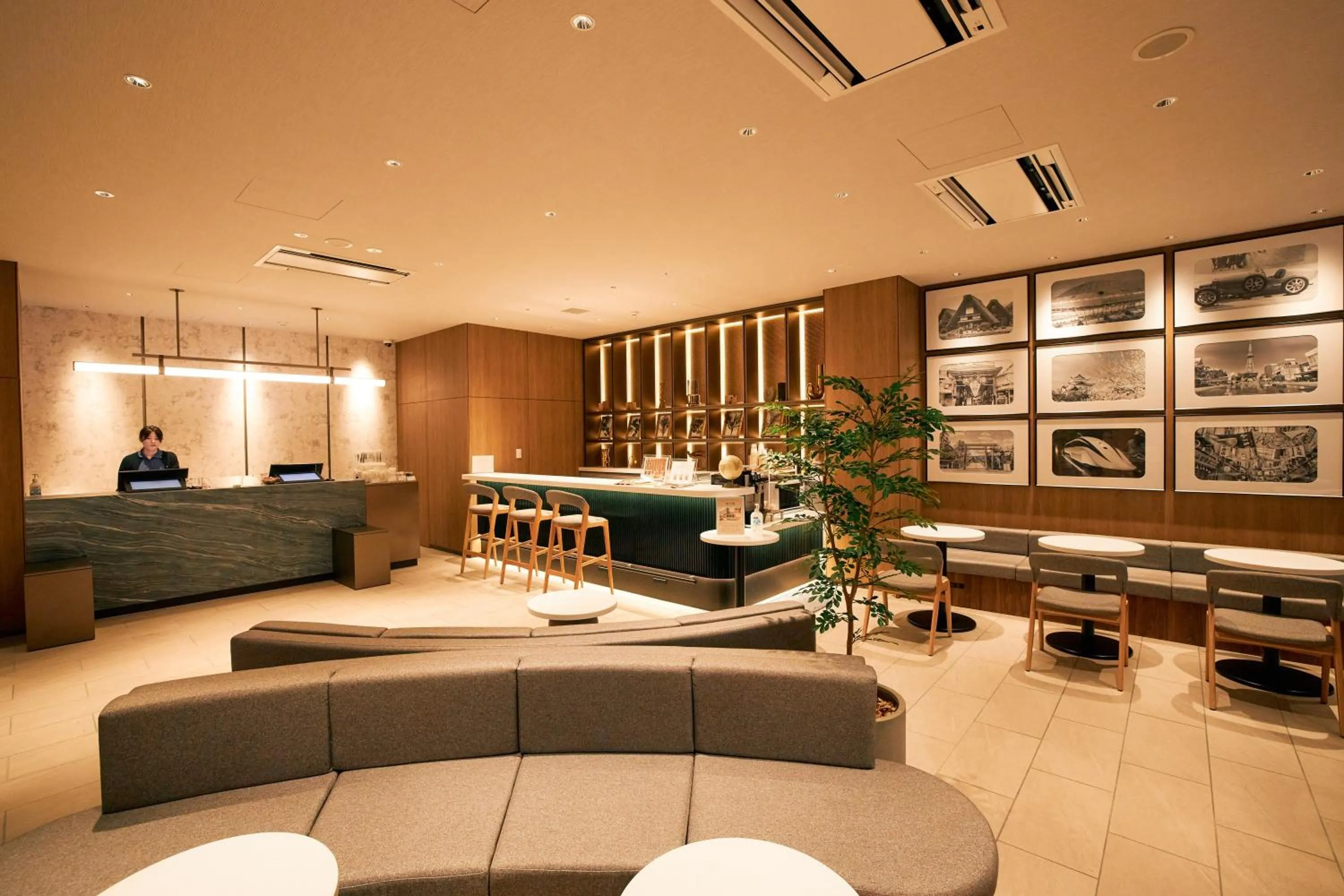 Lobby or reception in Compass Hotel Nagoya