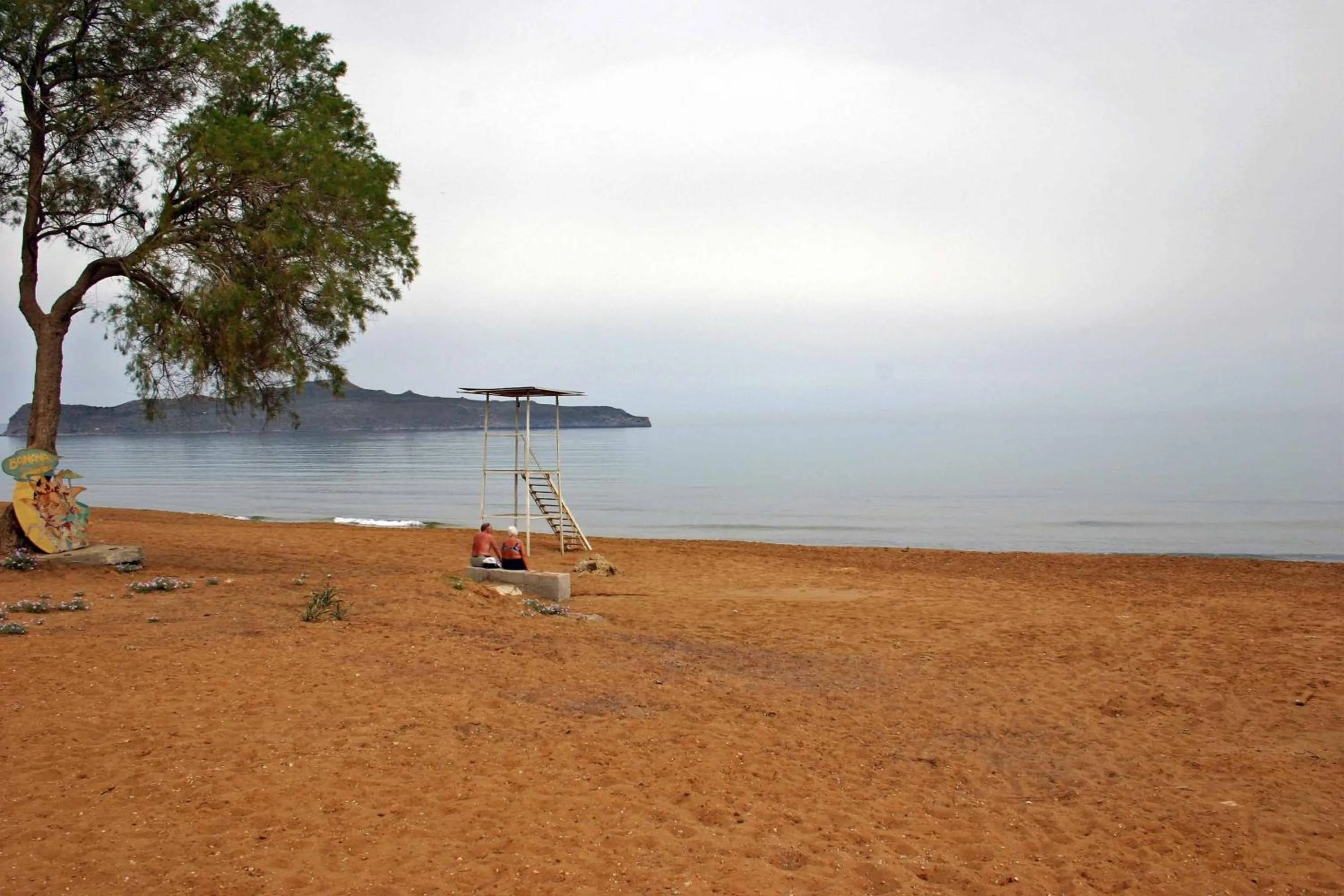 Beach in Evilion hotel