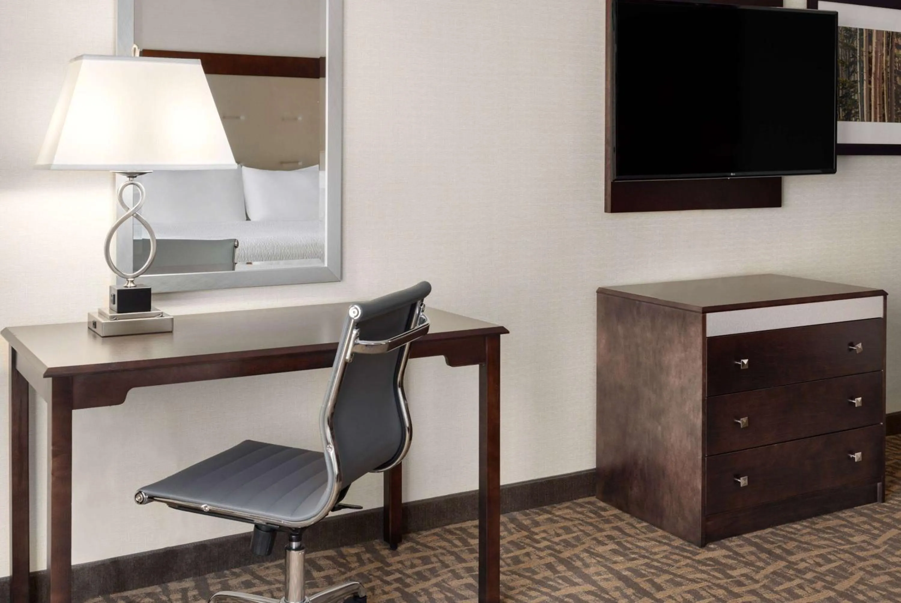 Photo of the whole room in Wyndham Garden Buffalo Downtown