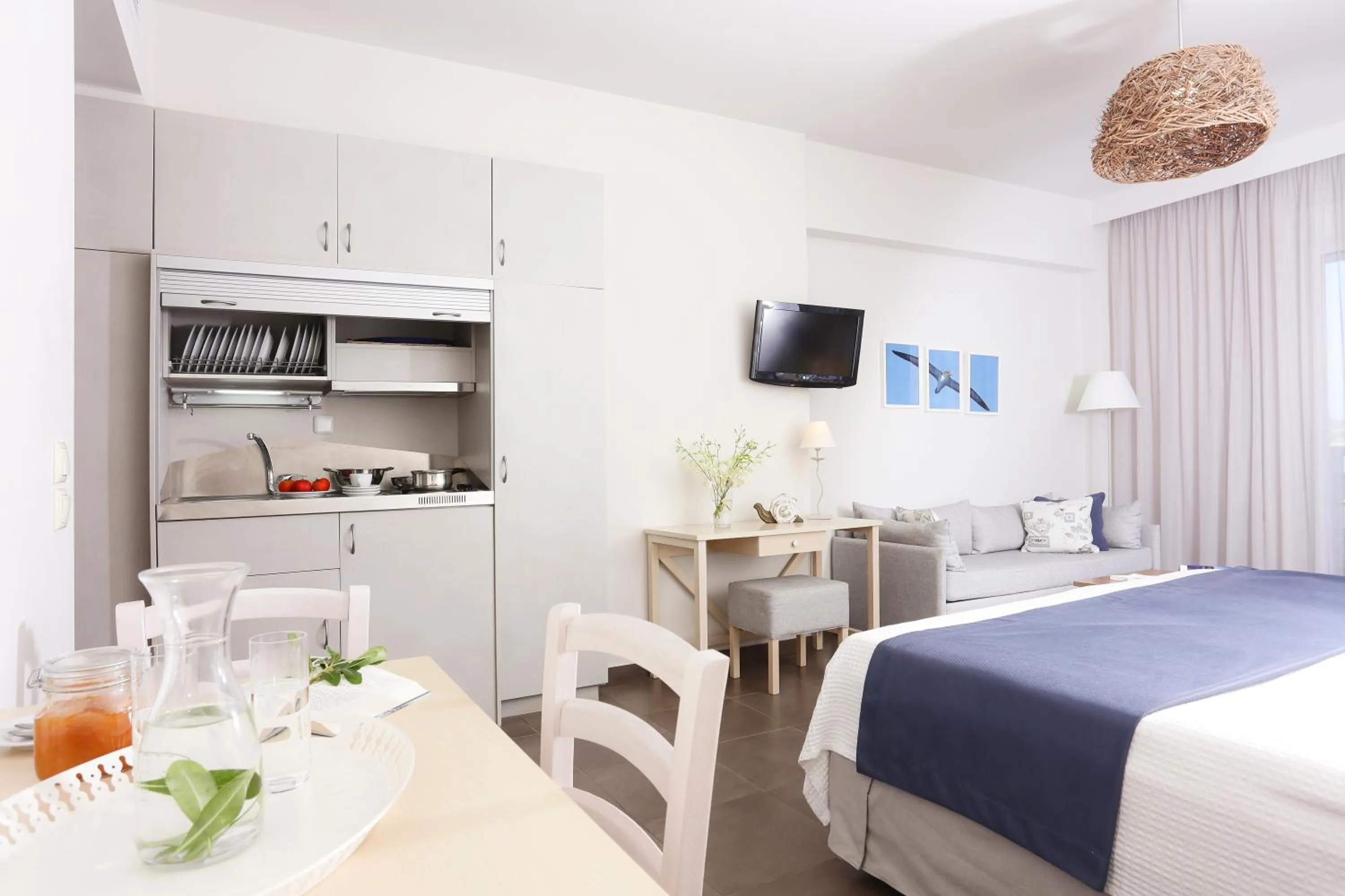 Kitchen or kitchenette, Bed in Artina Nuovo