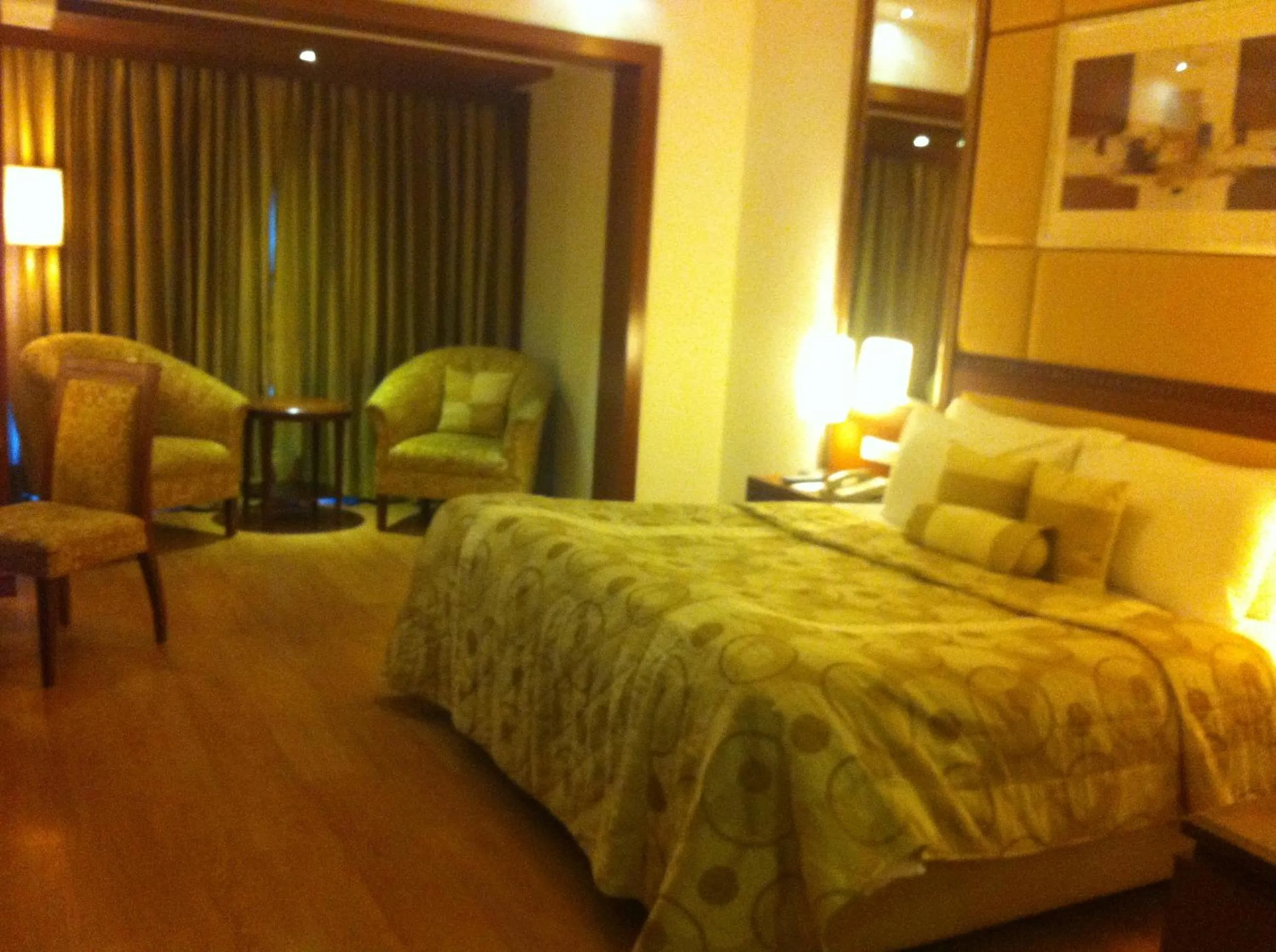 Decorative detail, Bed in Lemon Tree Premier, Jaipur