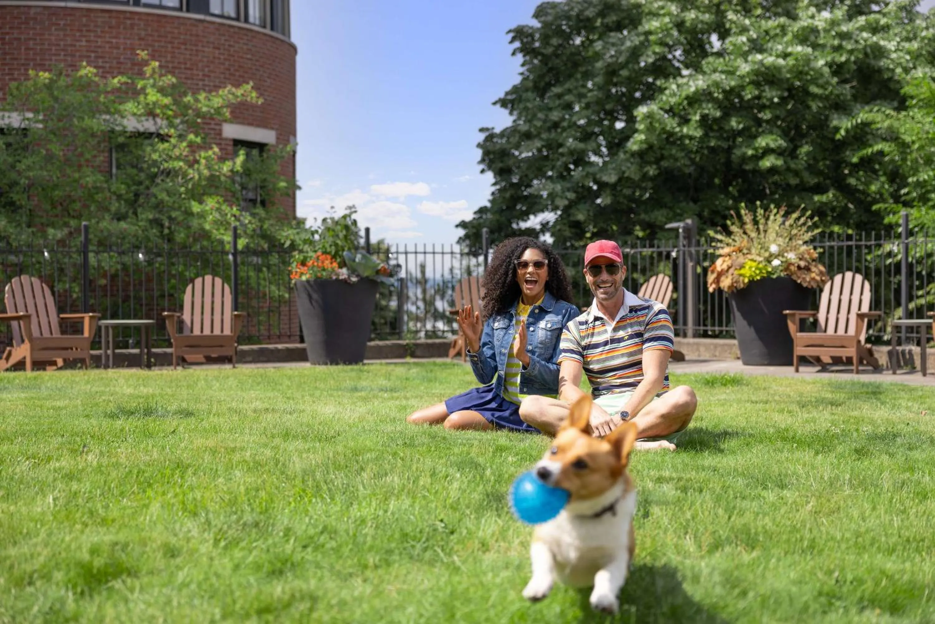 Garden in Hotel Champlain Burlington, Curio Collection by Hilton