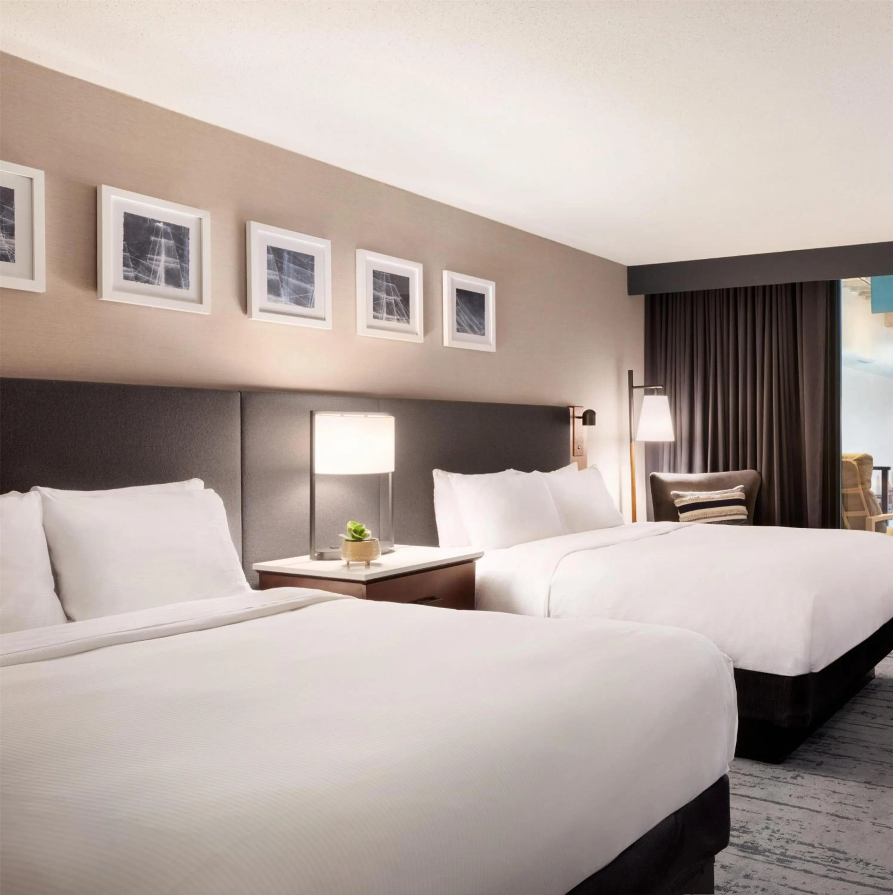 Bed in Hotel Champlain Burlington, Curio Collection by Hilton