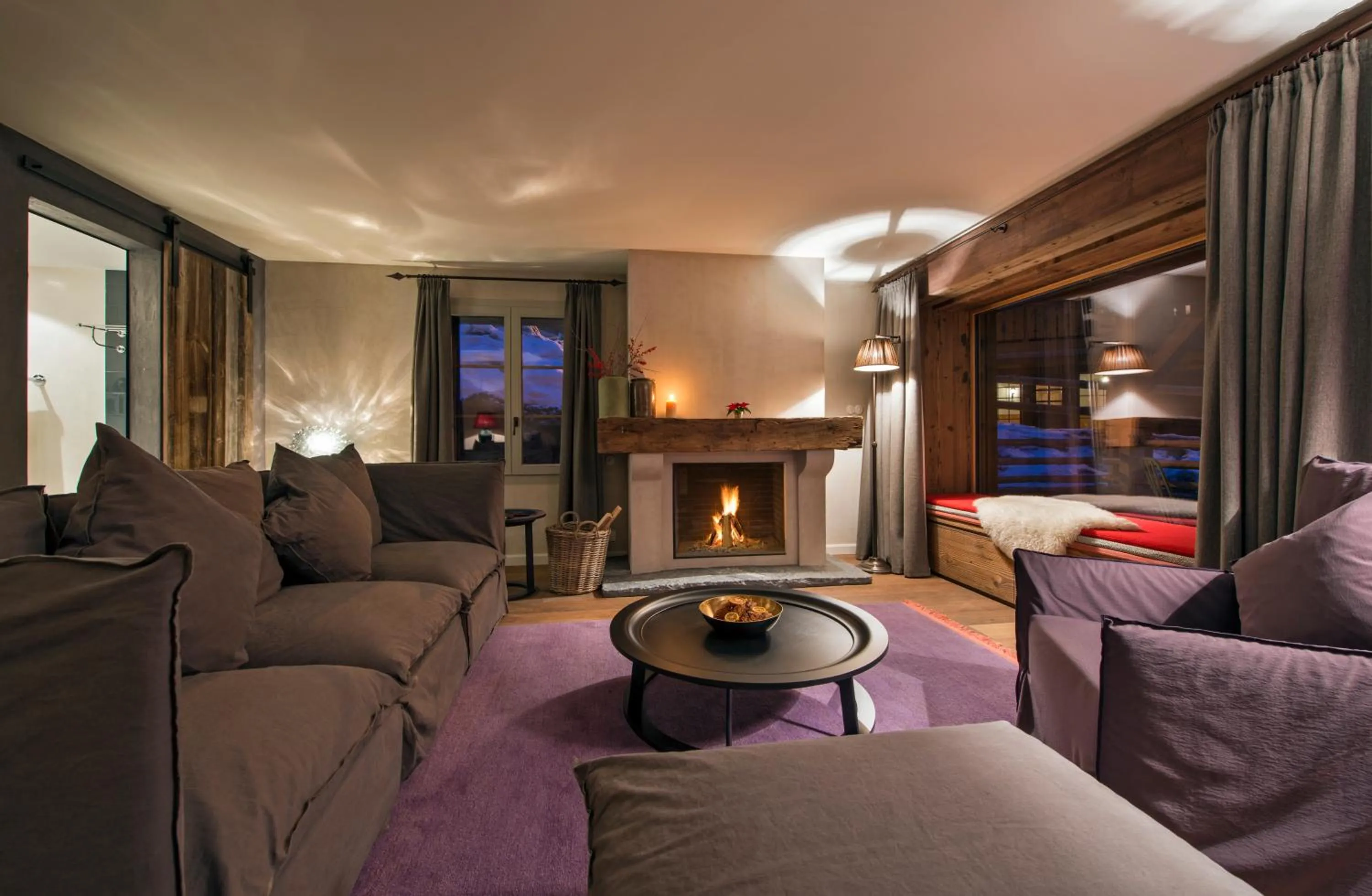 Living room in La Cordée des Alpes SUP