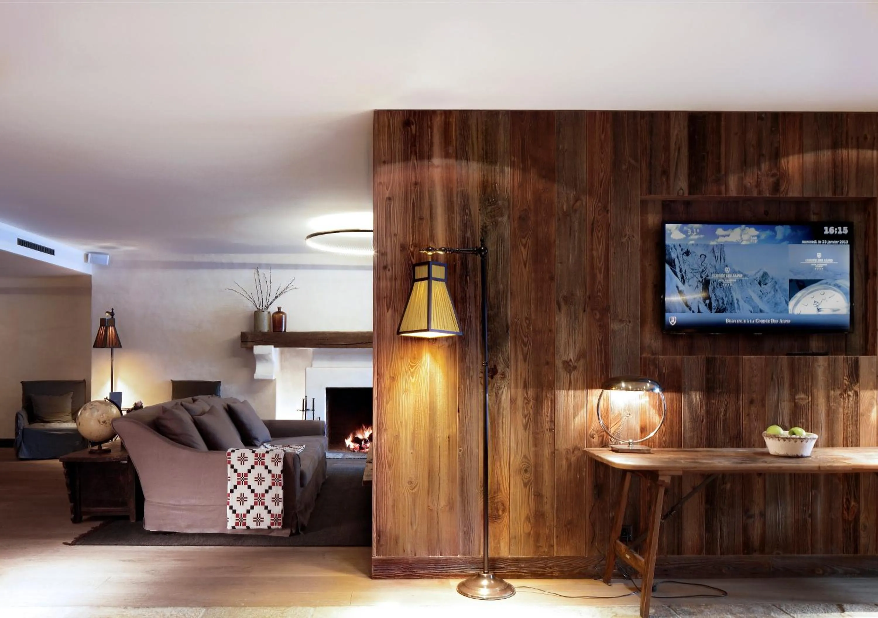 Living room in La Cordée des Alpes SUP