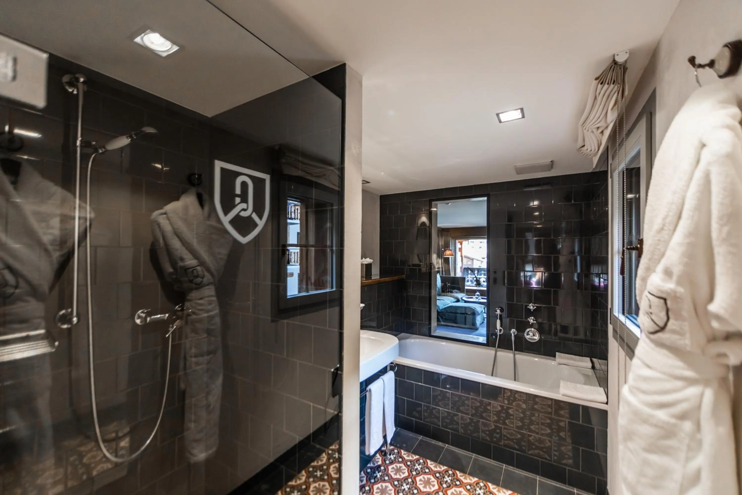 Bathroom in La Cordée des Alpes SUP