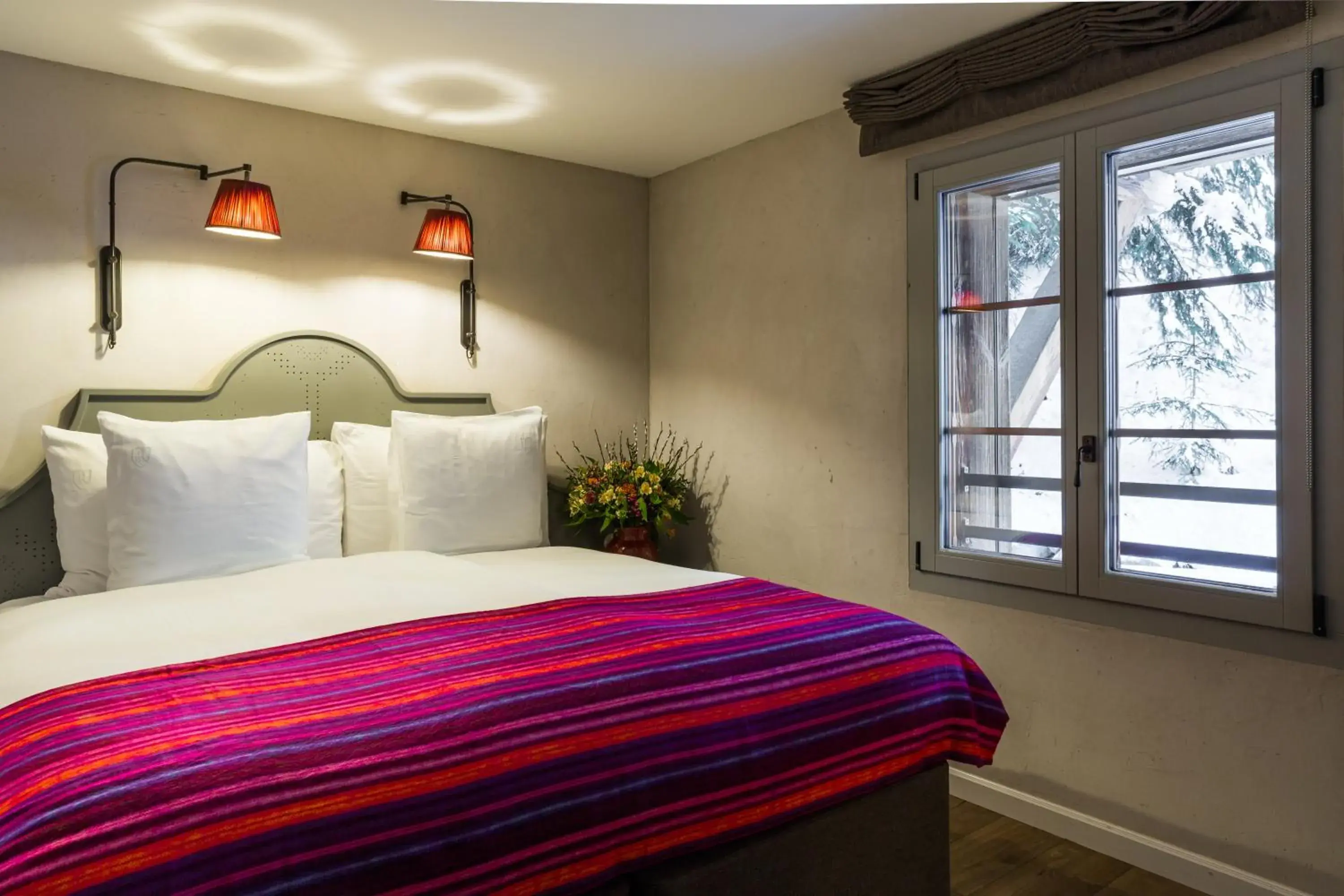 Economy Double Room - North Side in La Cordée des Alpes SUP Economy Double Room - North Side in La Cordée des Alpes SUP