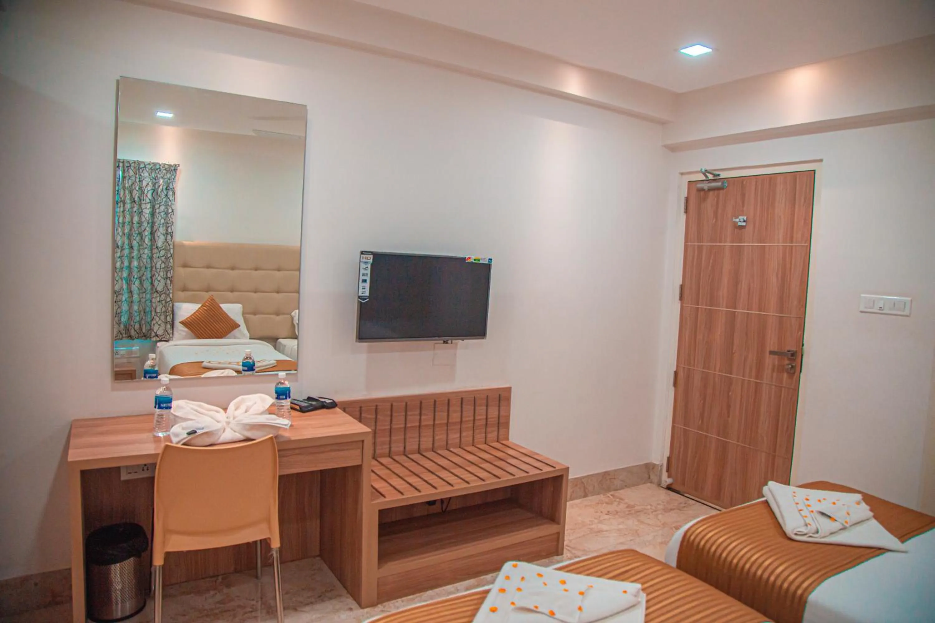 Living room in Park Avenue Suites