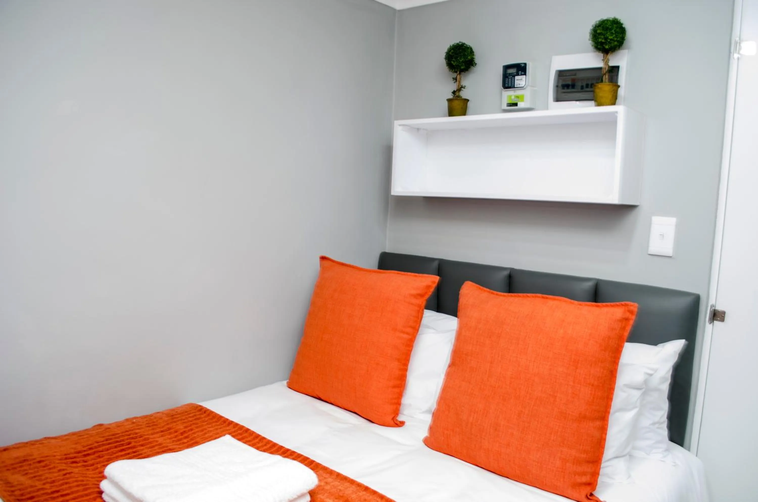 Bedroom, Bed in Cape Town Micro Apartments
