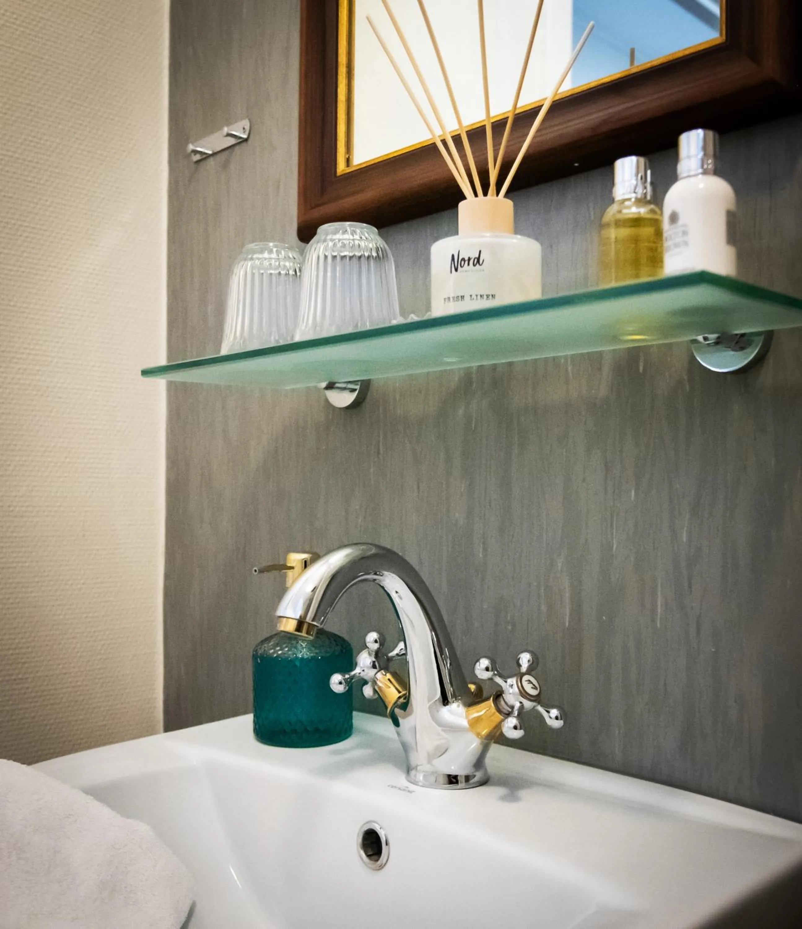 Bathroom in Hotel Møllehuset