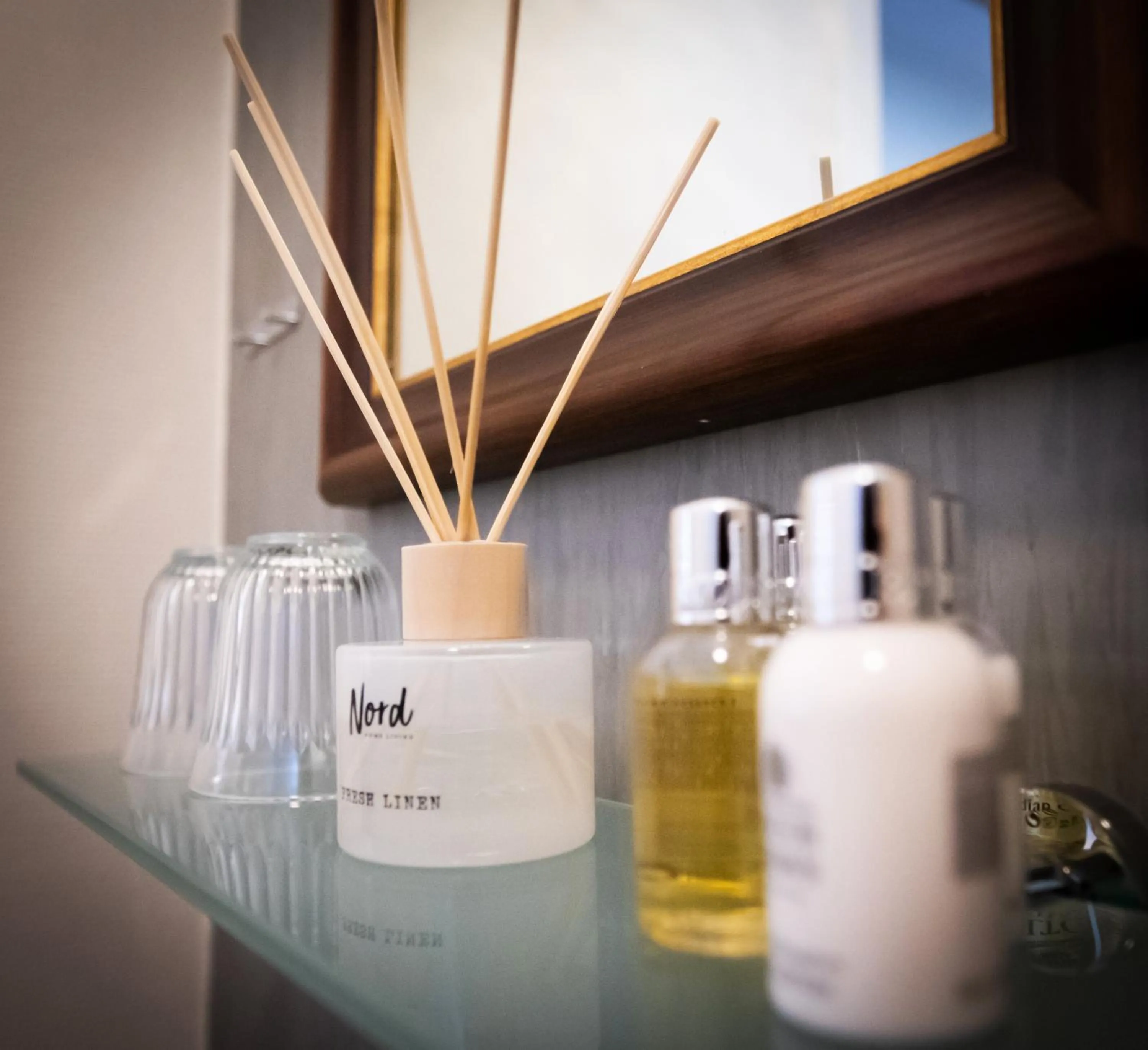 Bathroom in Hotel Møllehuset