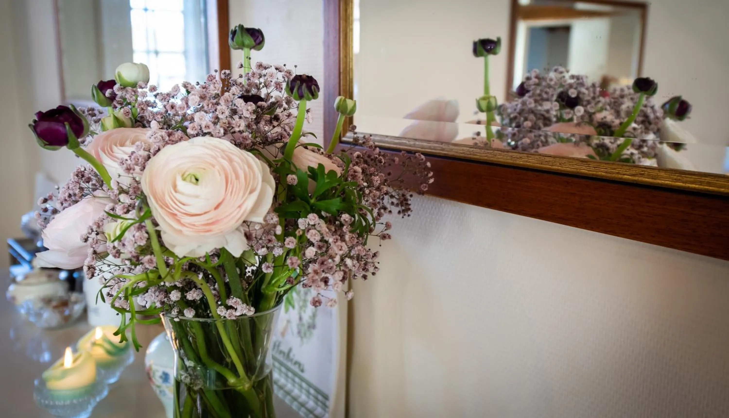 Lobby or reception in Hotel Møllehuset