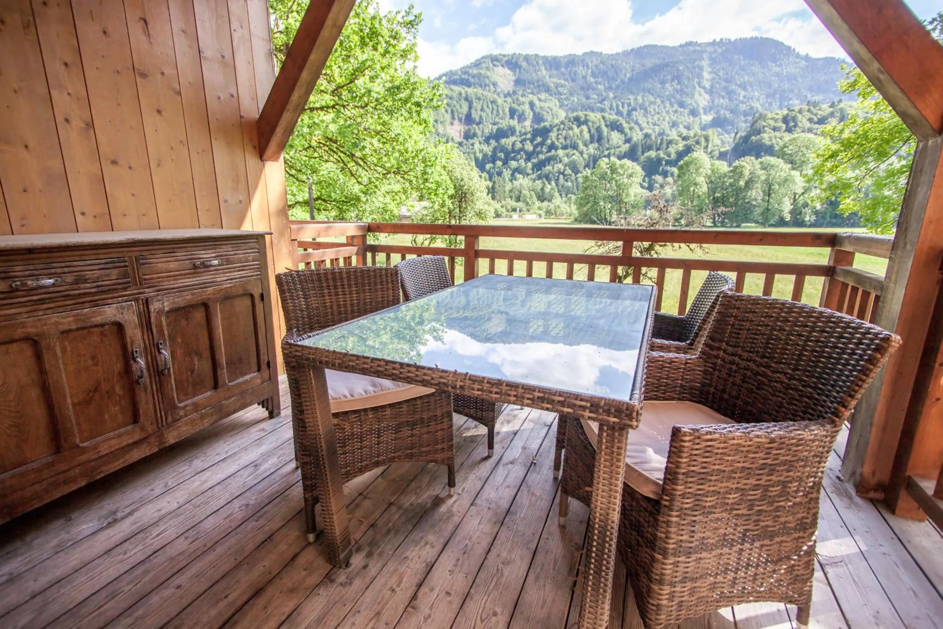 Balcony/Terrace in Résidence La Cour