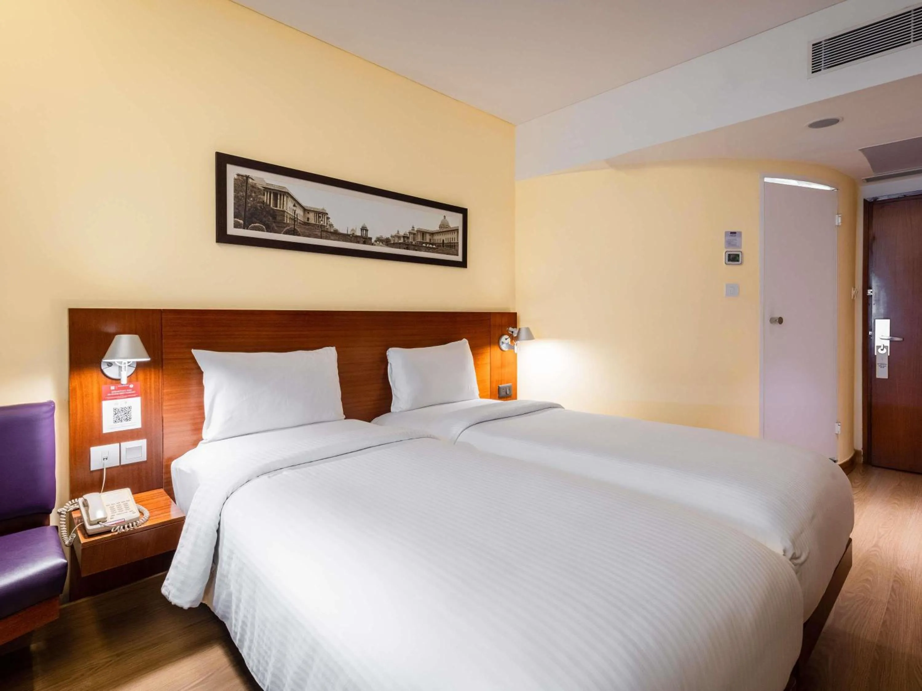 Bedroom, Bed in ibis New Delhi Aerocity - An Accor Brand