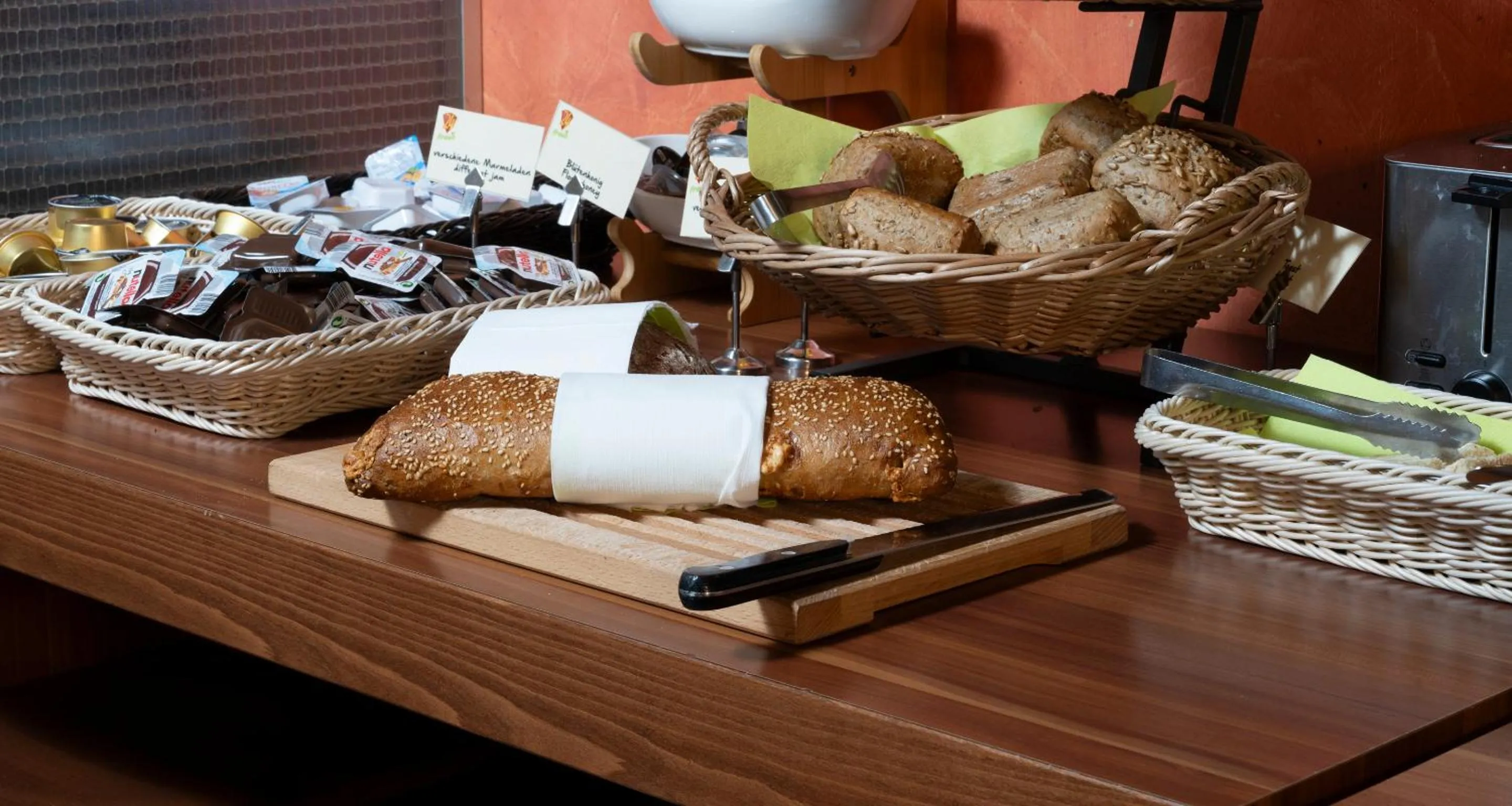 Buffet breakfast in Best Western Hotel Bad Rappenau