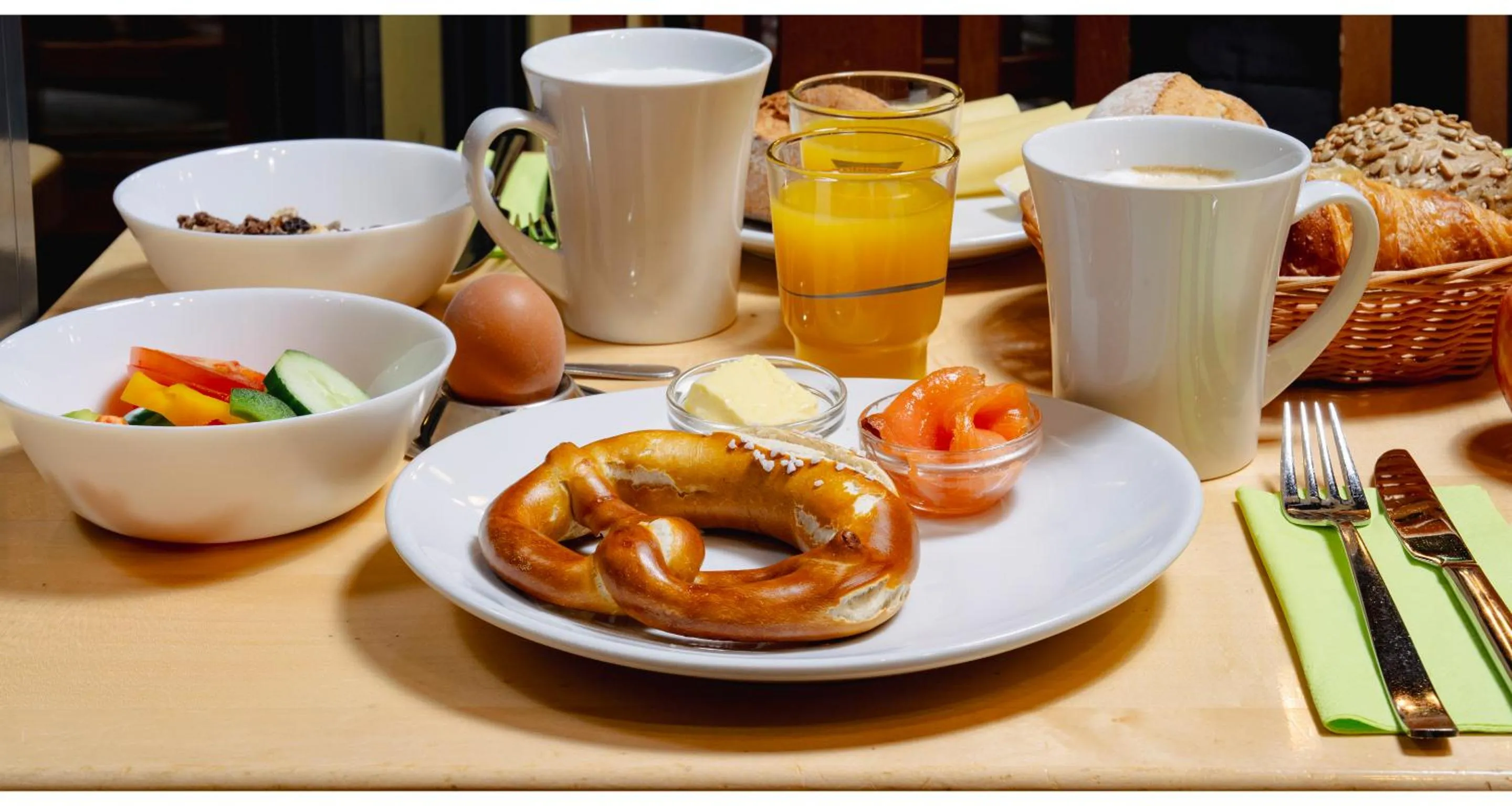 Breakfast in Best Western Hotel Bad Rappenau