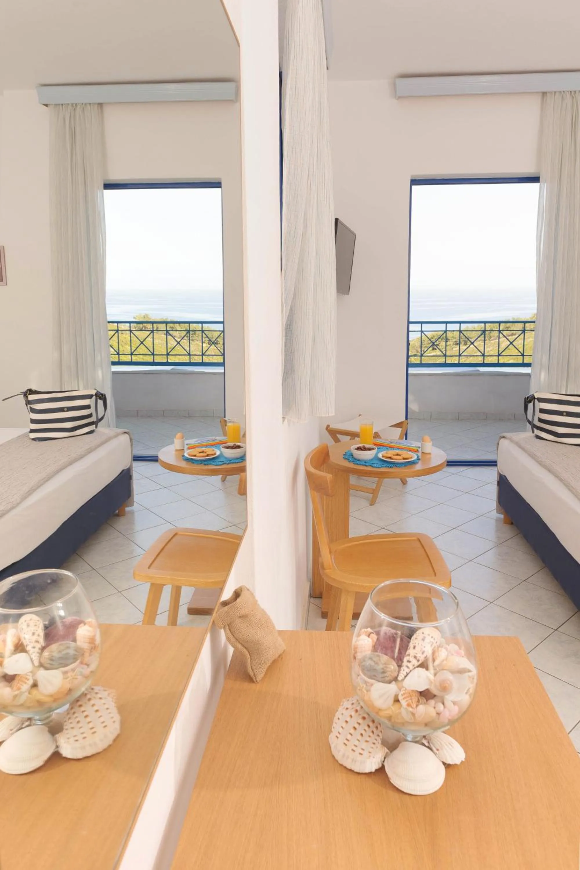 Bed in Karras Star Hotel