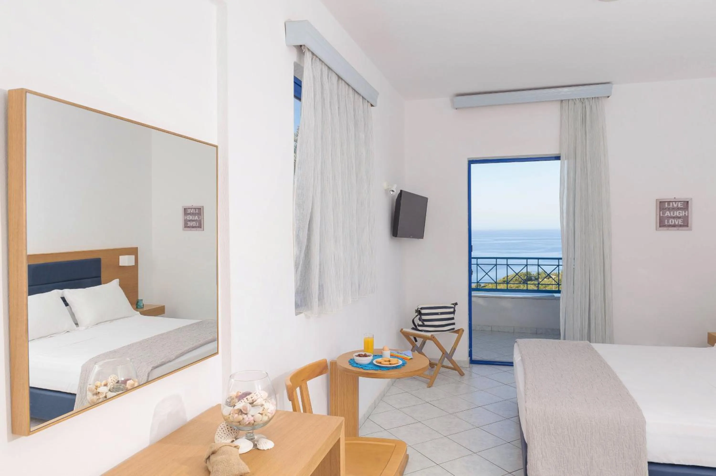 Bed in Karras Star Hotel