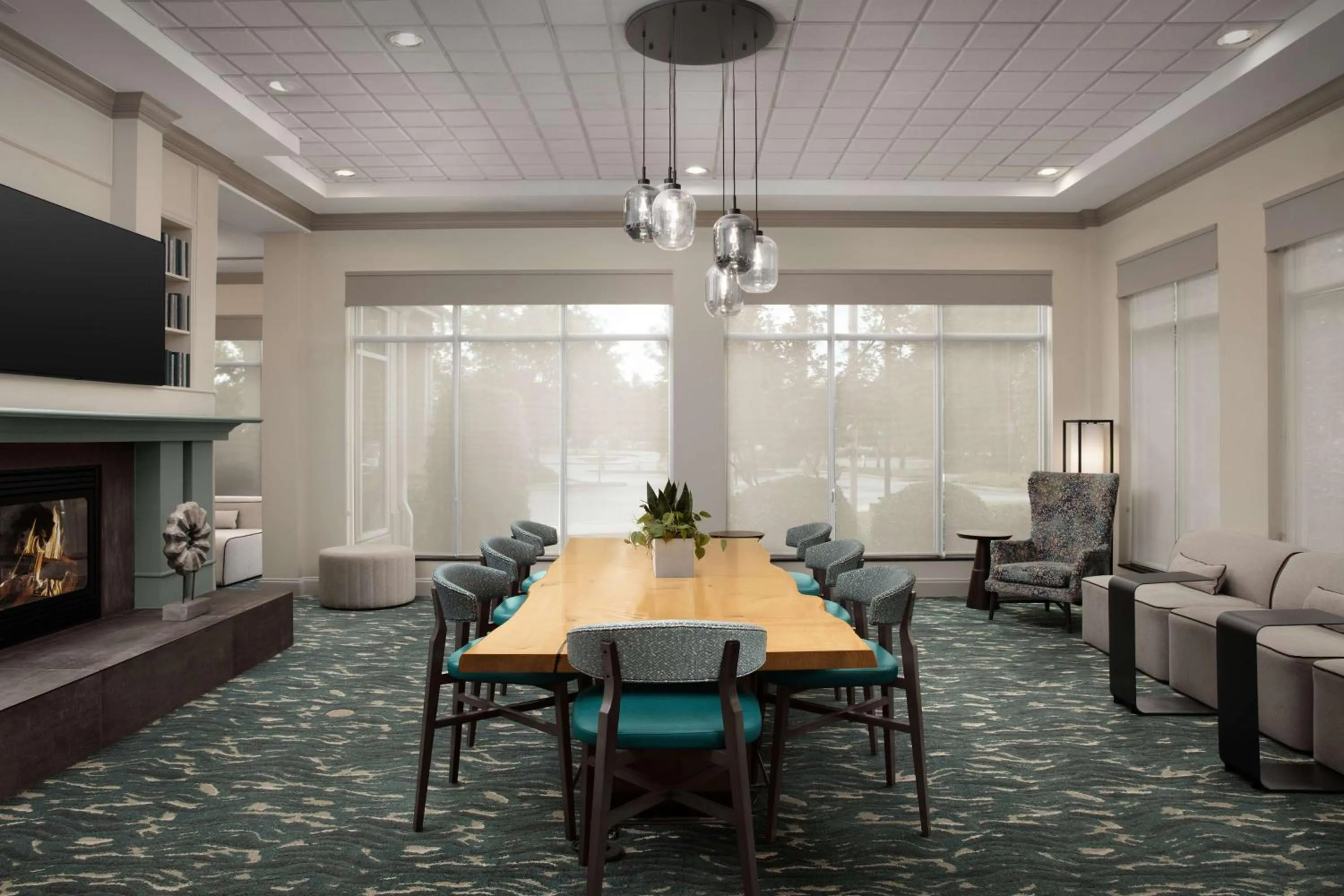 Lobby or reception in Hilton Garden Inn Columbia/Harbison