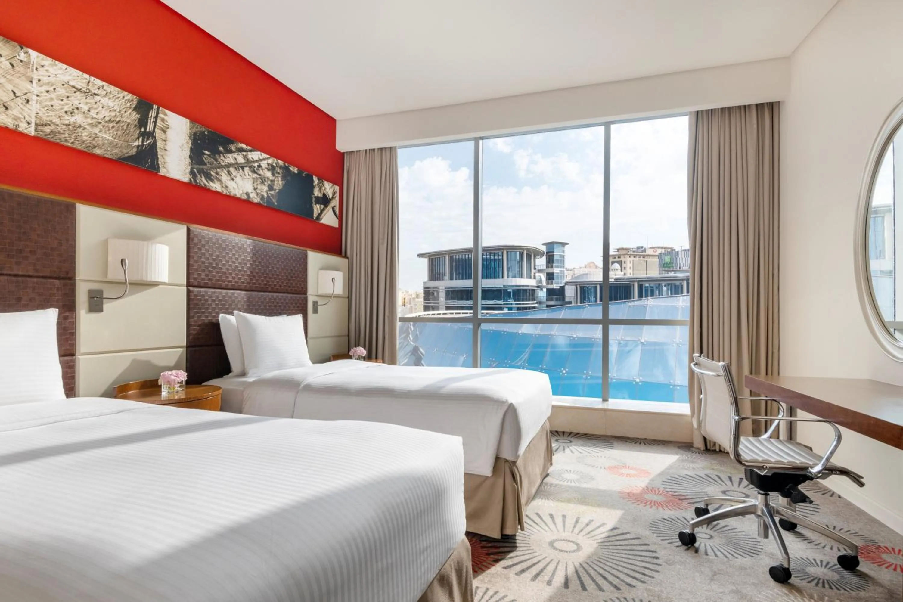 Bedroom, Bed in Crowne Plaza Doha - The Business Park by IHG