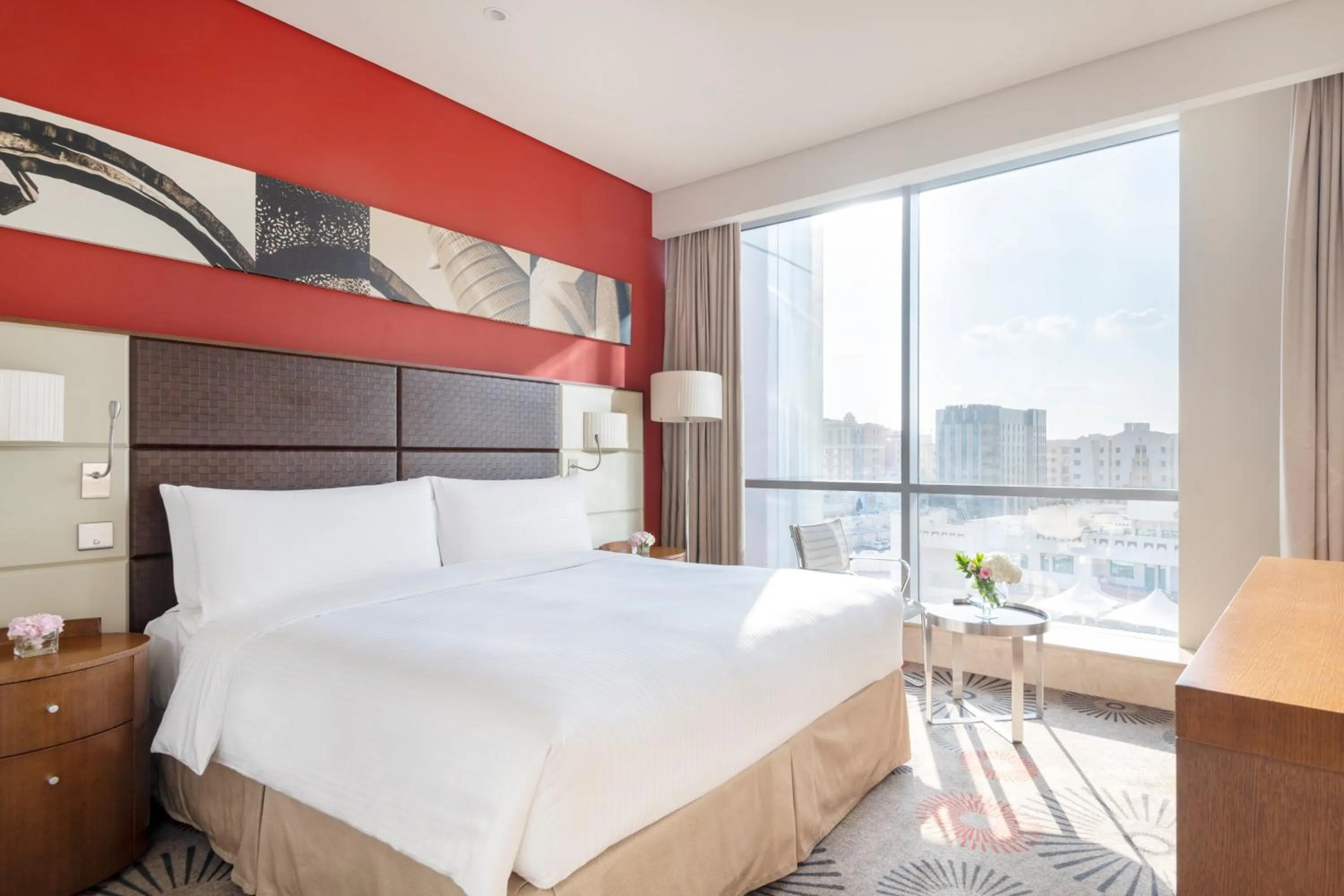 Bedroom, Bed in Crowne Plaza Doha - The Business Park by IHG