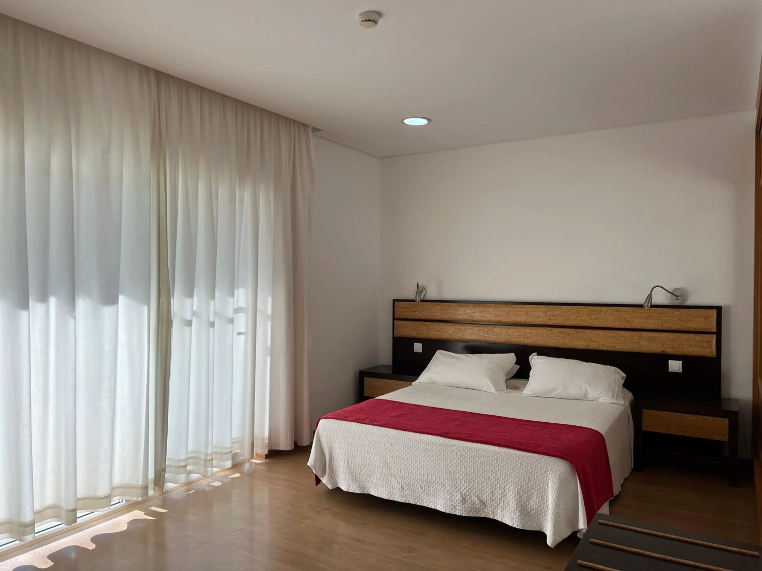 Bed in Quinta Saleiro Guesthouse