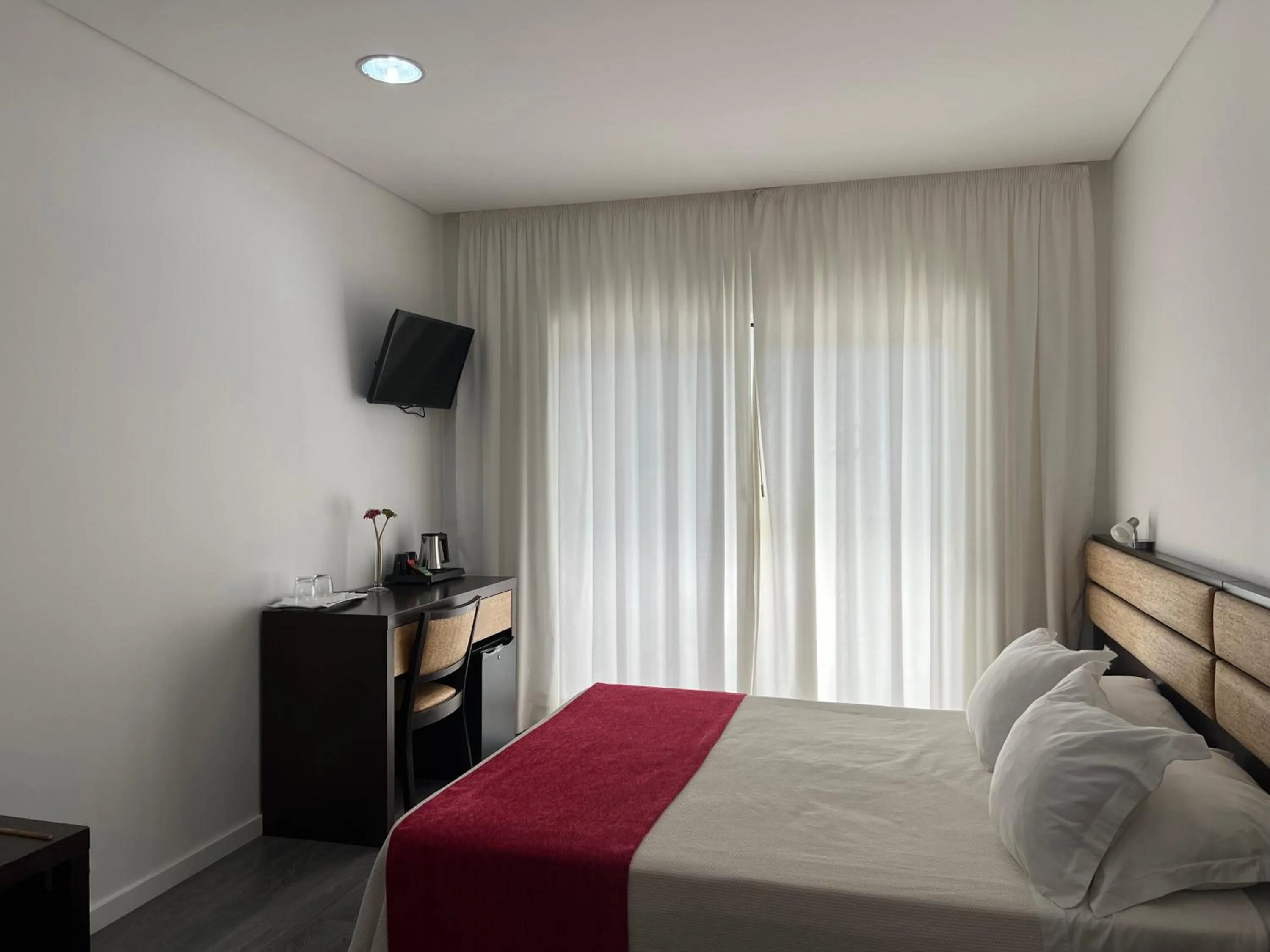 Bed in Quinta Saleiro Guesthouse