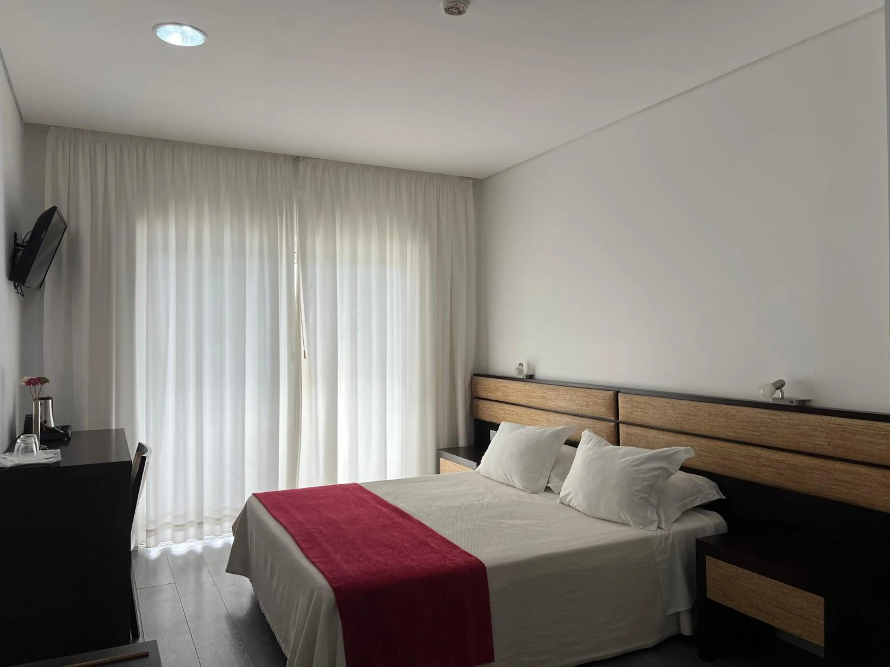 Bed in Quinta Saleiro Guesthouse