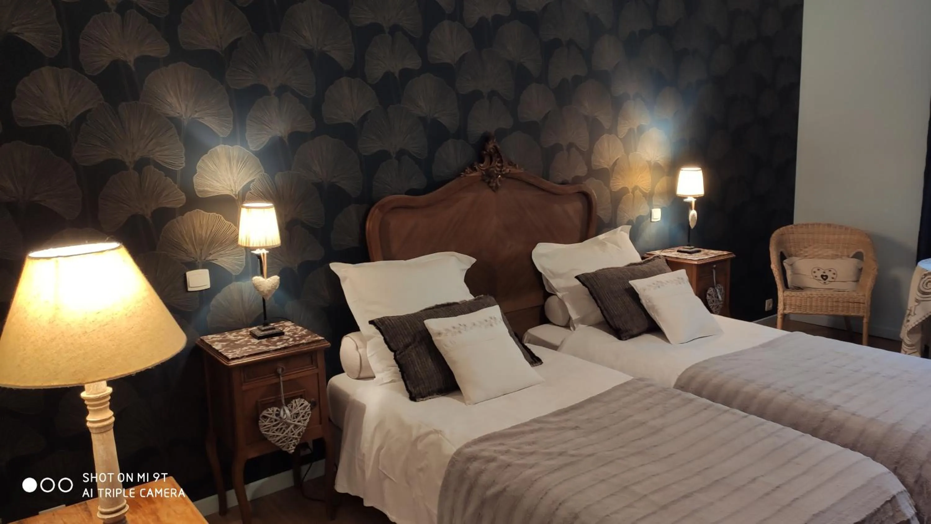 Bed in Chambres d'Hôtes Le Clos Du Verger