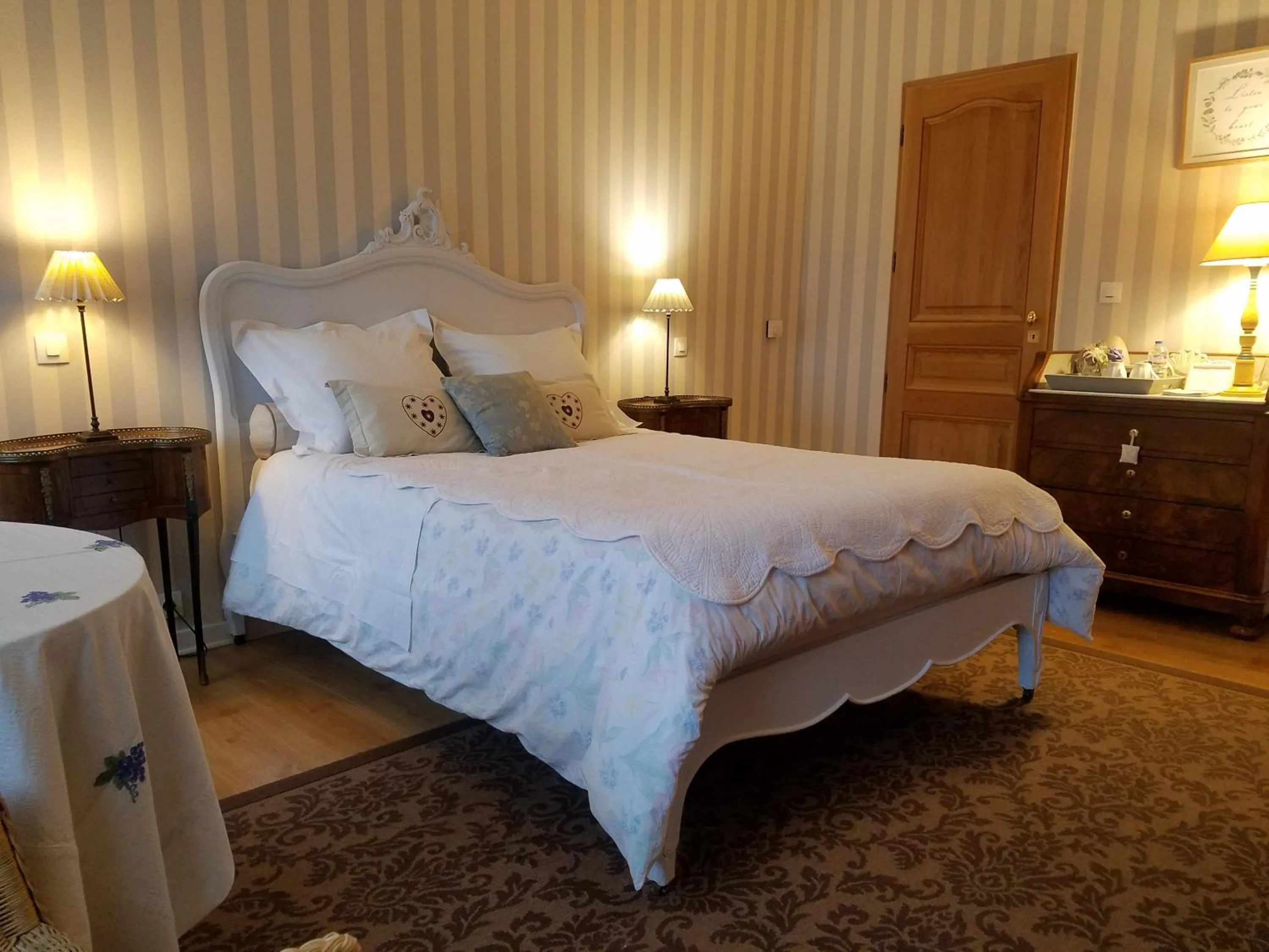 Bed in Chambres d'Hôtes Le Clos Du Verger