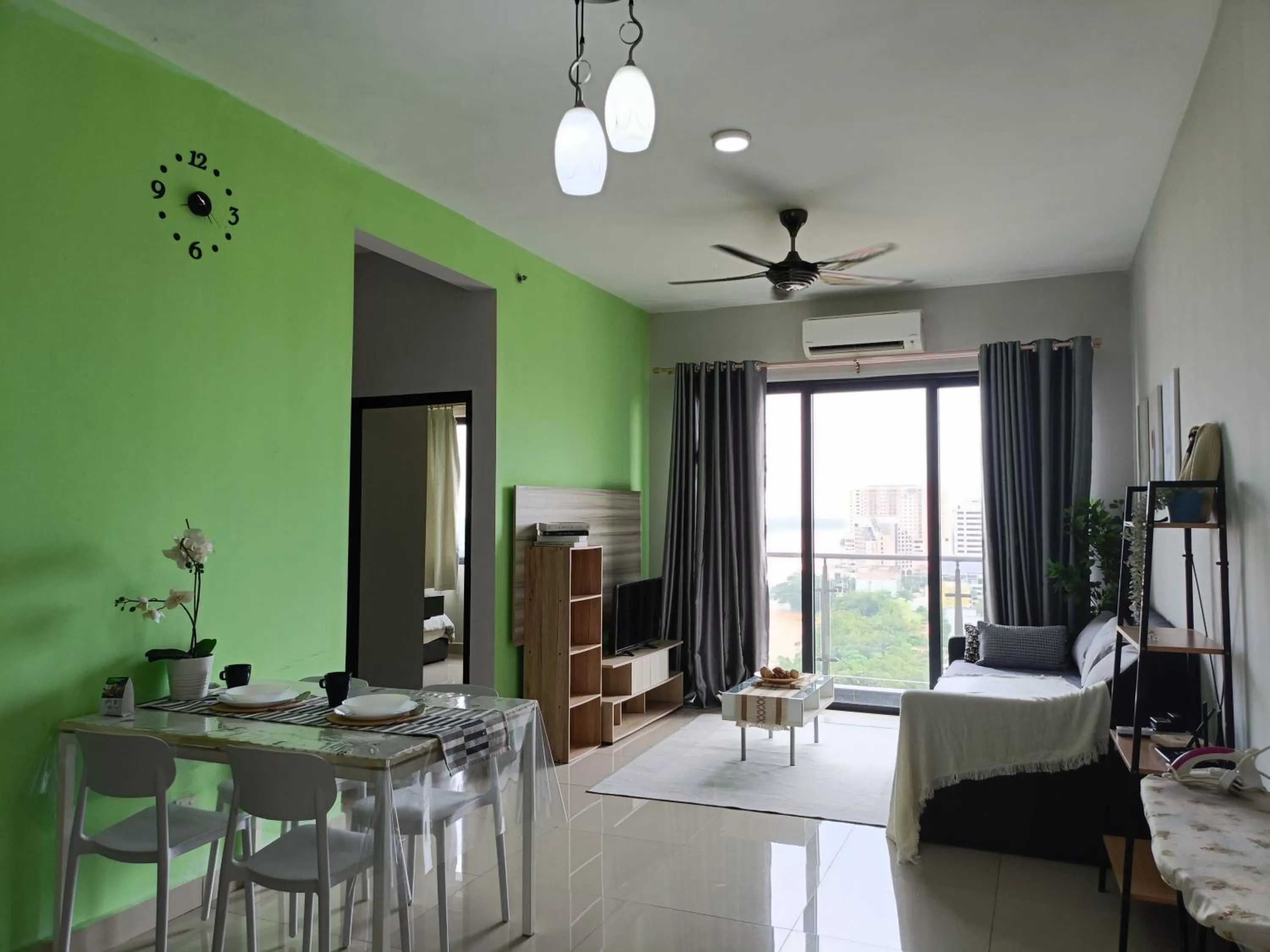 Living room in Prestige Sky Riverfront