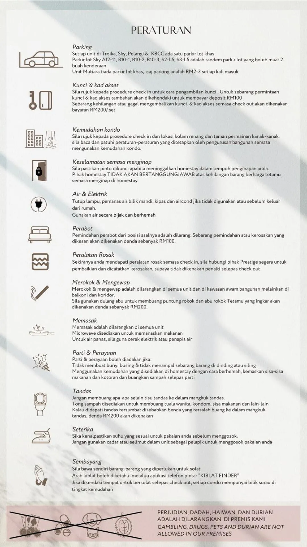 Logo/Certificate/Sign in Prestige Sky Riverfront