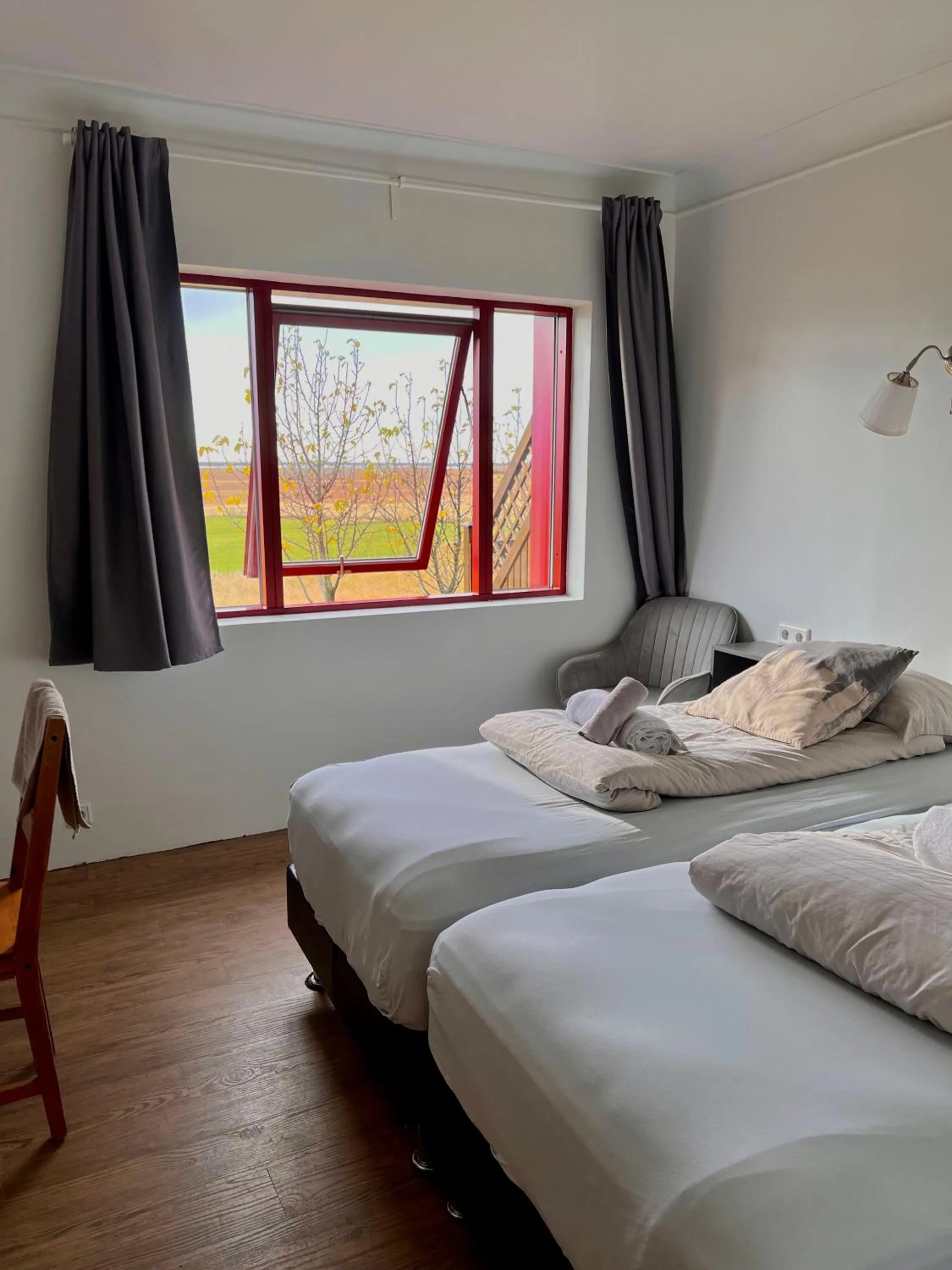 Bedroom, Bed in Guesthouse Nypugardar