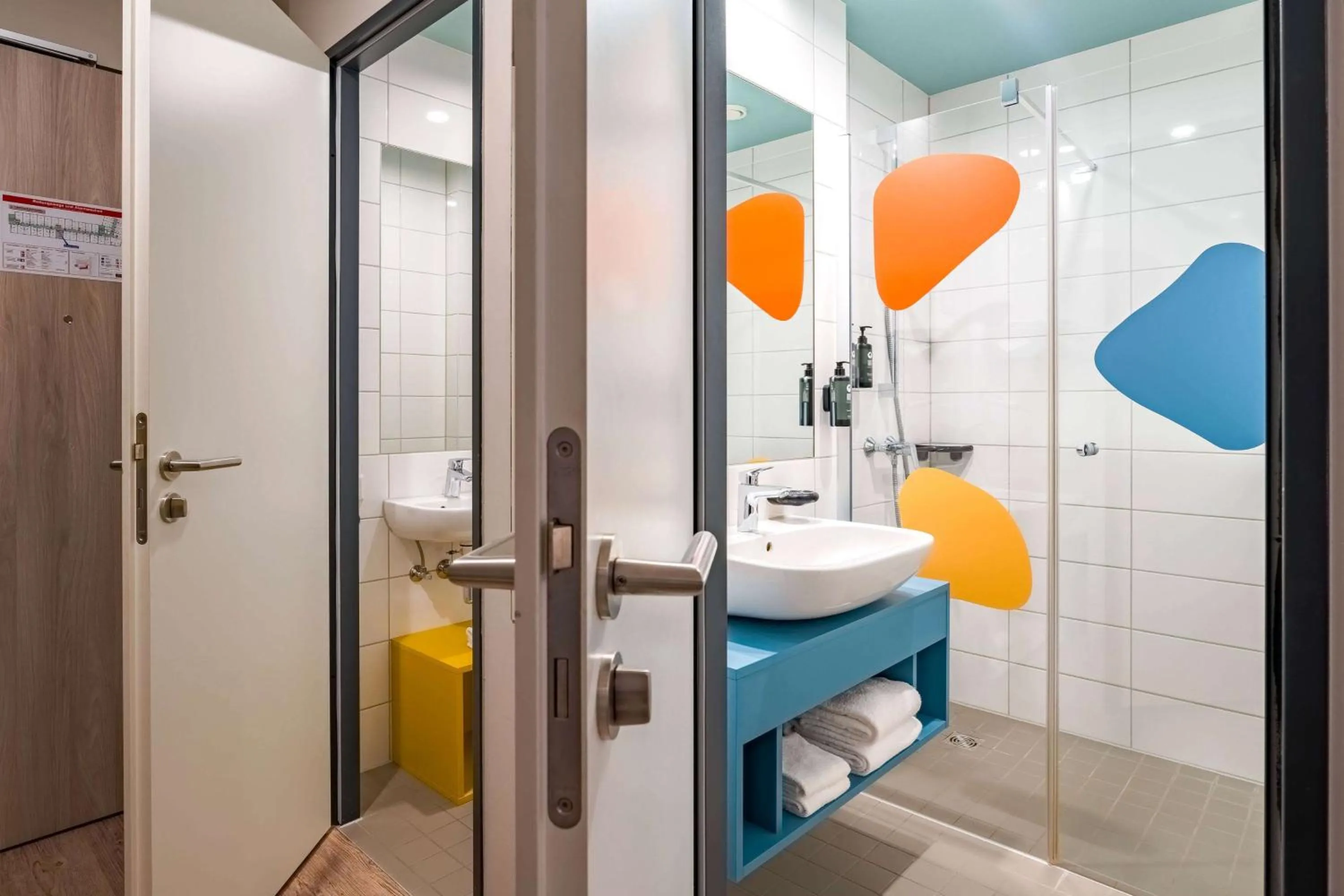 Bathroom in Ramada Encore by Wyndham Munich Messe