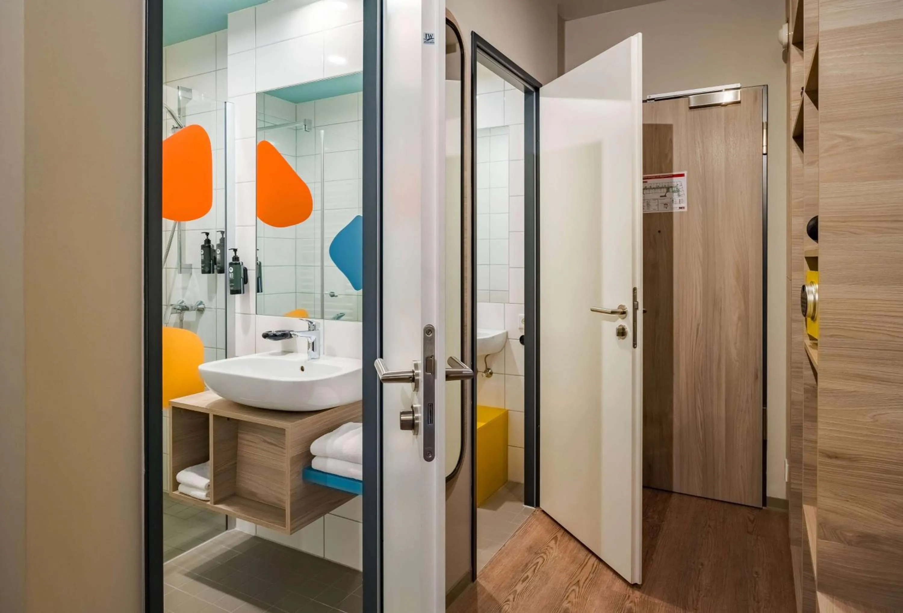 Bathroom in Ramada Encore by Wyndham Munich Messe