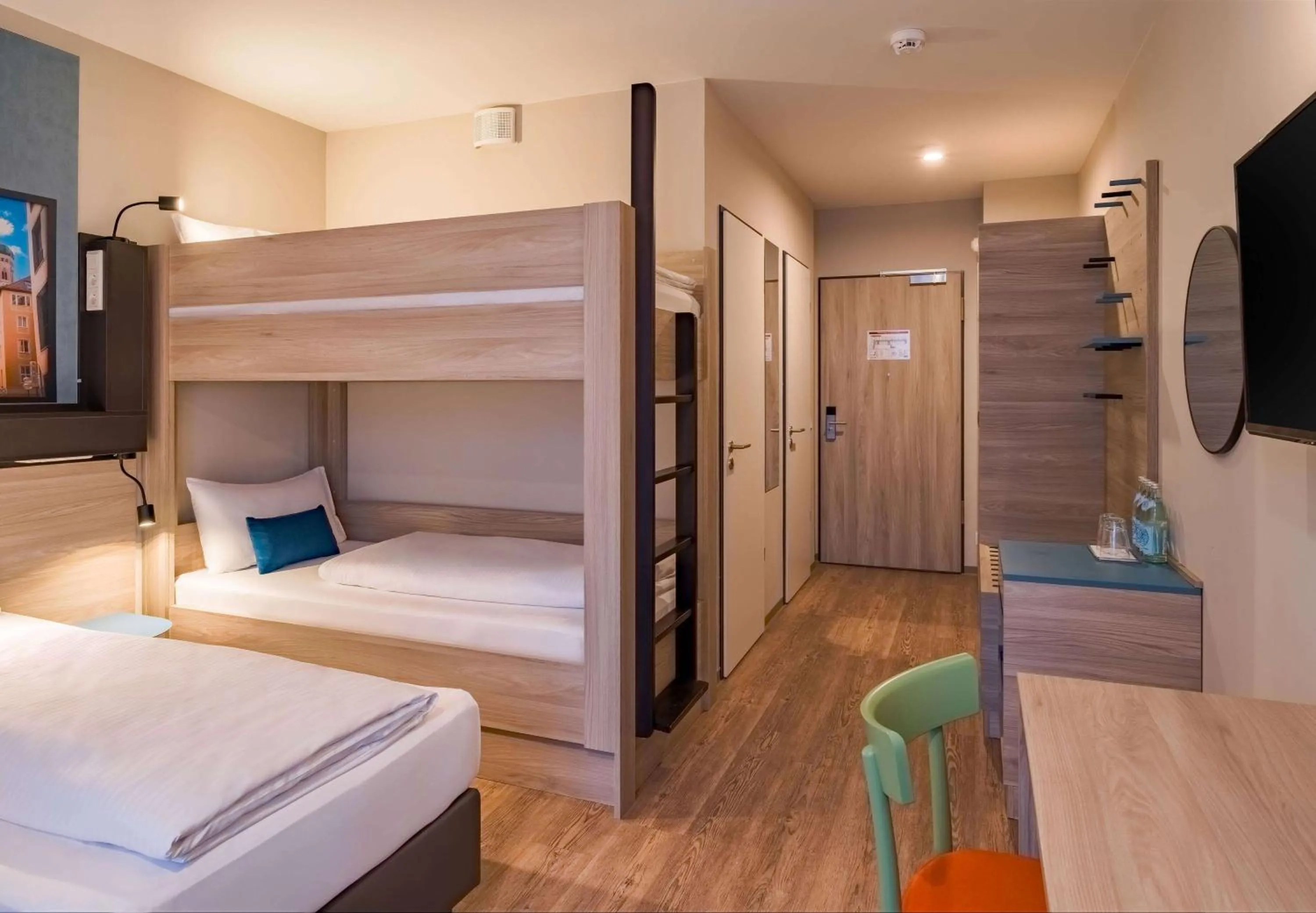 Bed in Ramada Encore by Wyndham Munich Messe