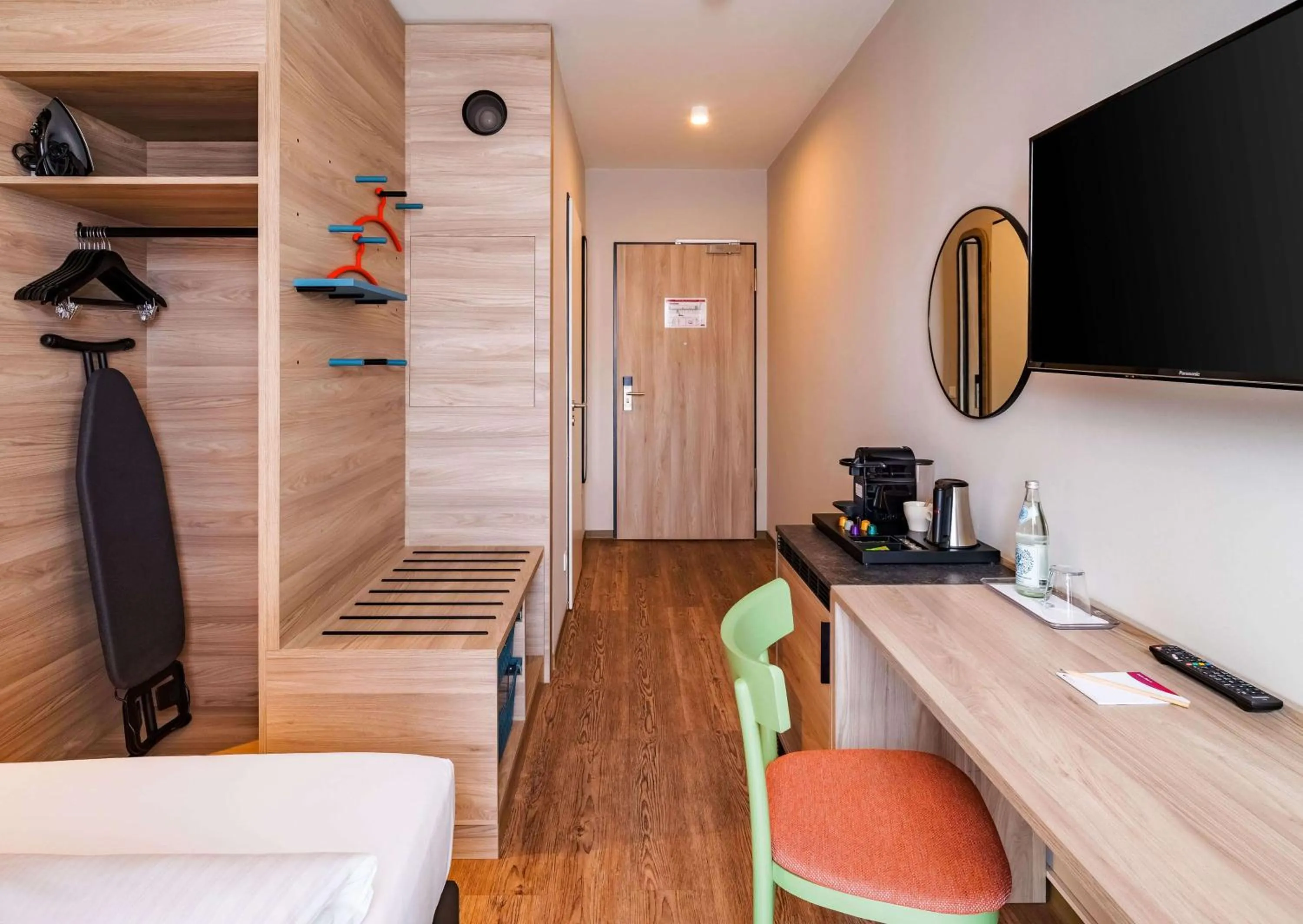 Photo of the whole room, Bed in Ramada Encore by Wyndham Munich Messe