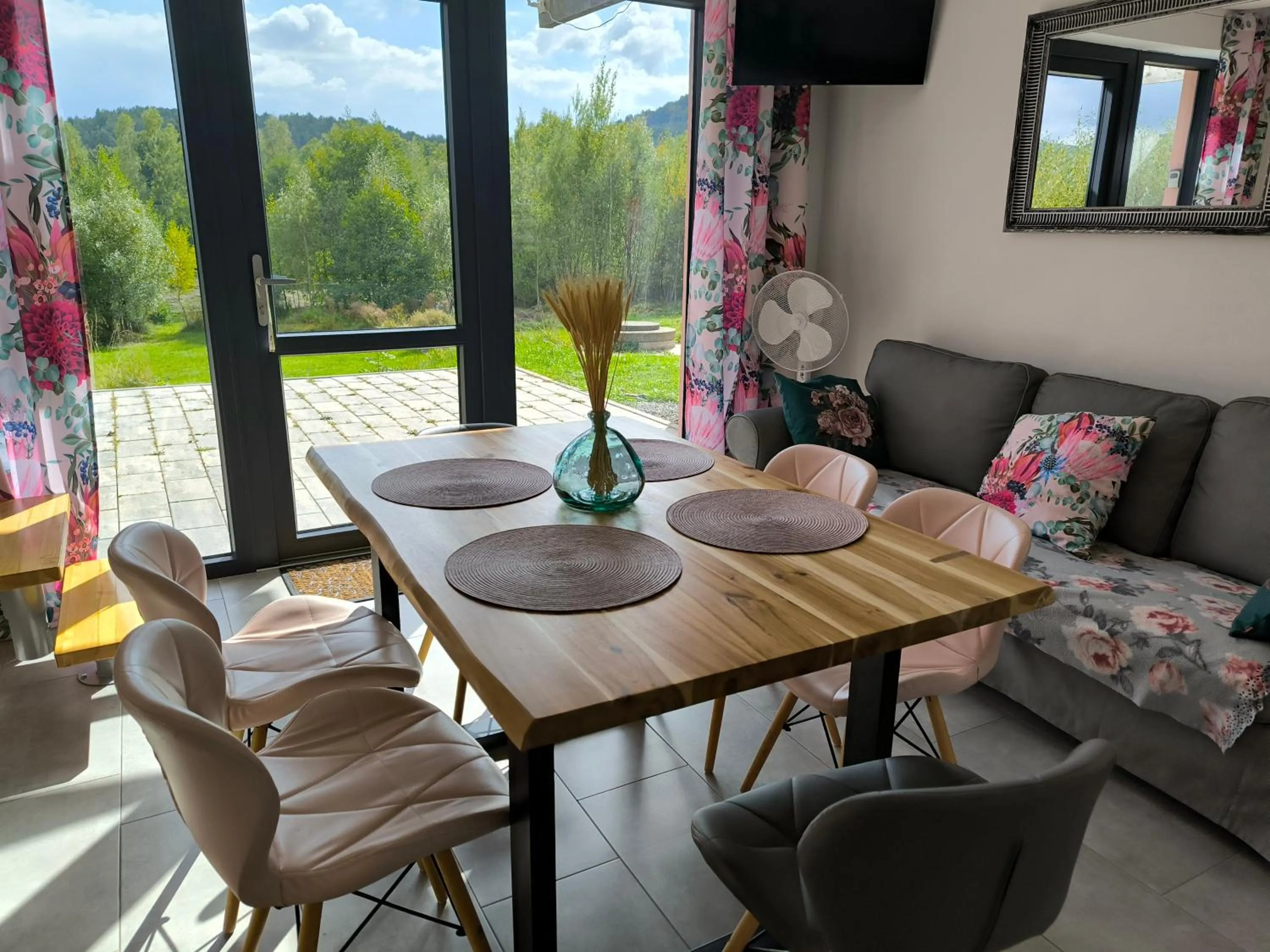 Living room in Blu Raj - domy w Sudetach