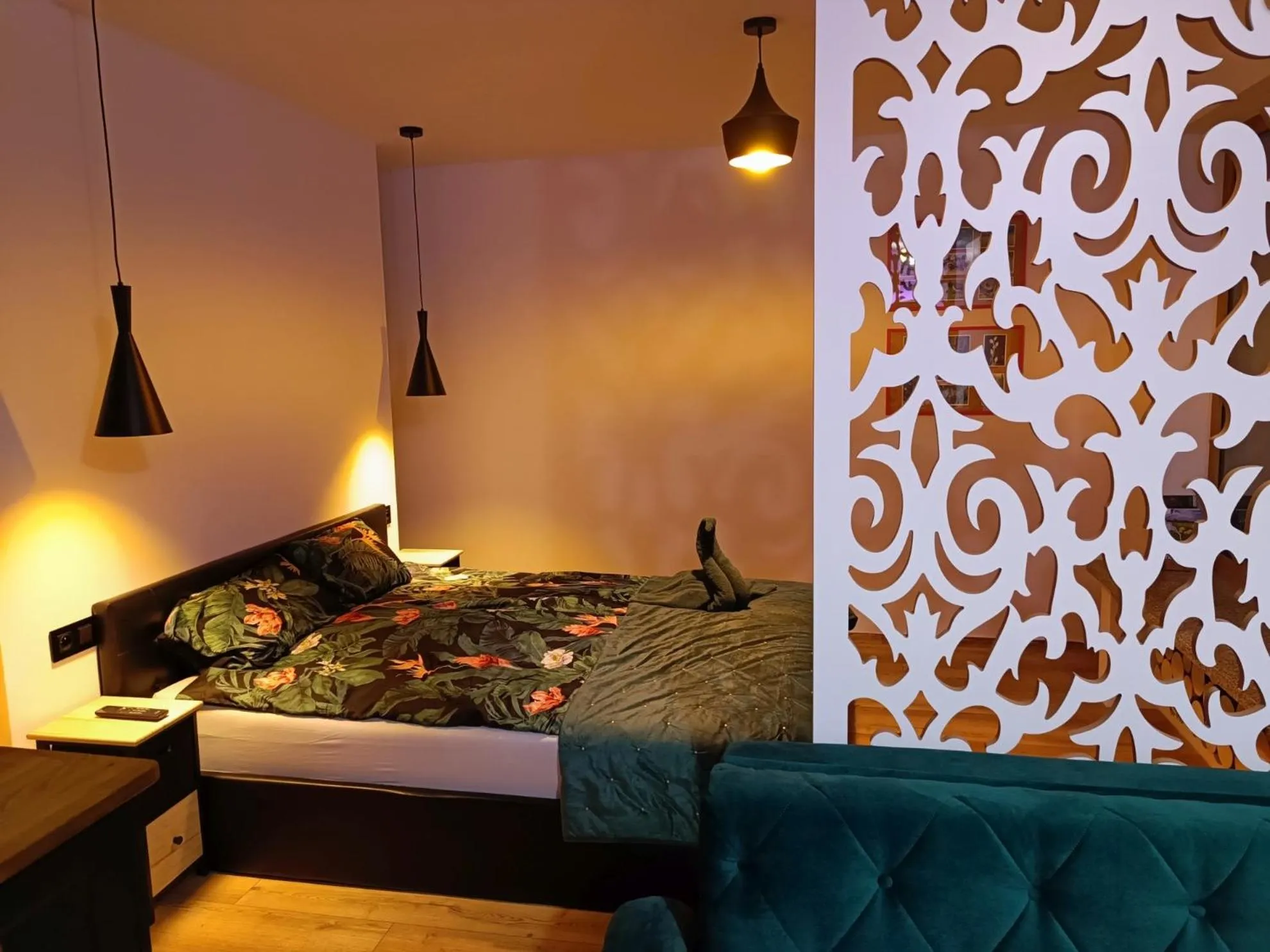 Bedroom, Bed in Blu Raj - domy w Sudetach