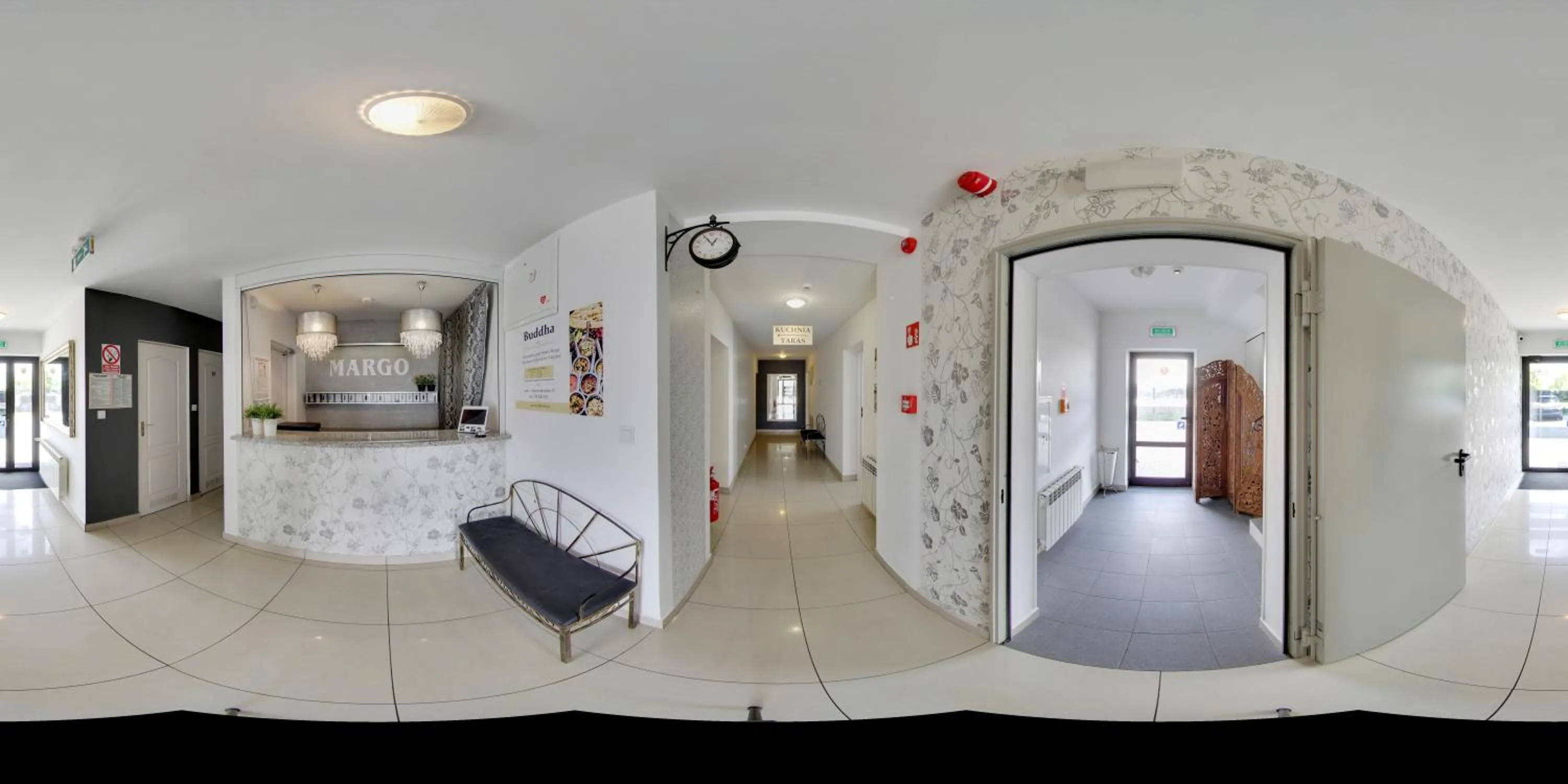 Lobby or reception in Gościniec Margo