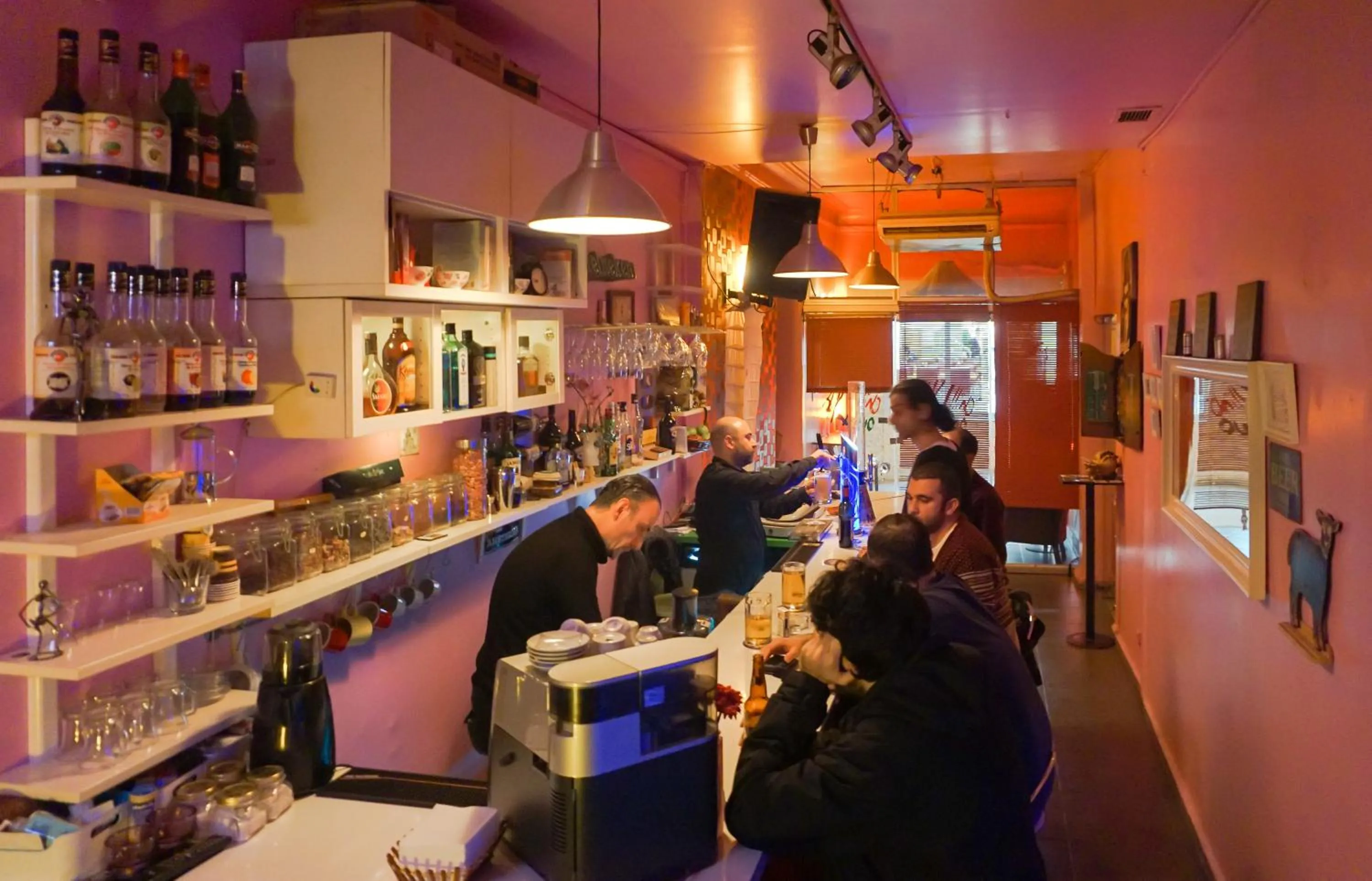 Staff in Chillout Lya Hostel & Lounge