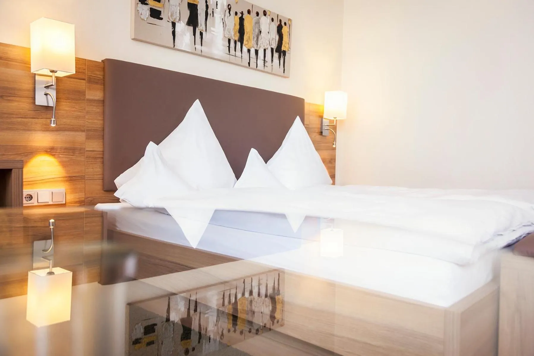 Photo of the whole room, Bed in Hotel Noltmann-Peters