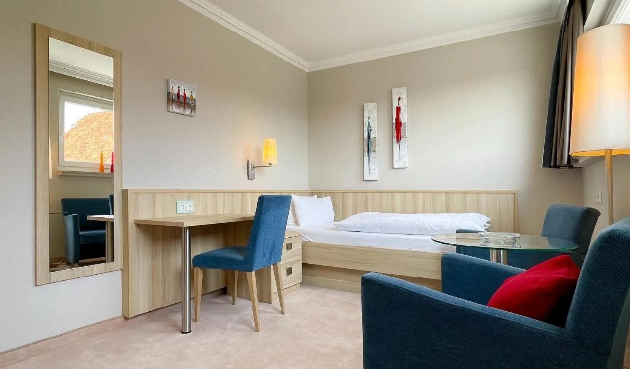 Photo of the whole room, Bed in Hotel Noltmann-Peters