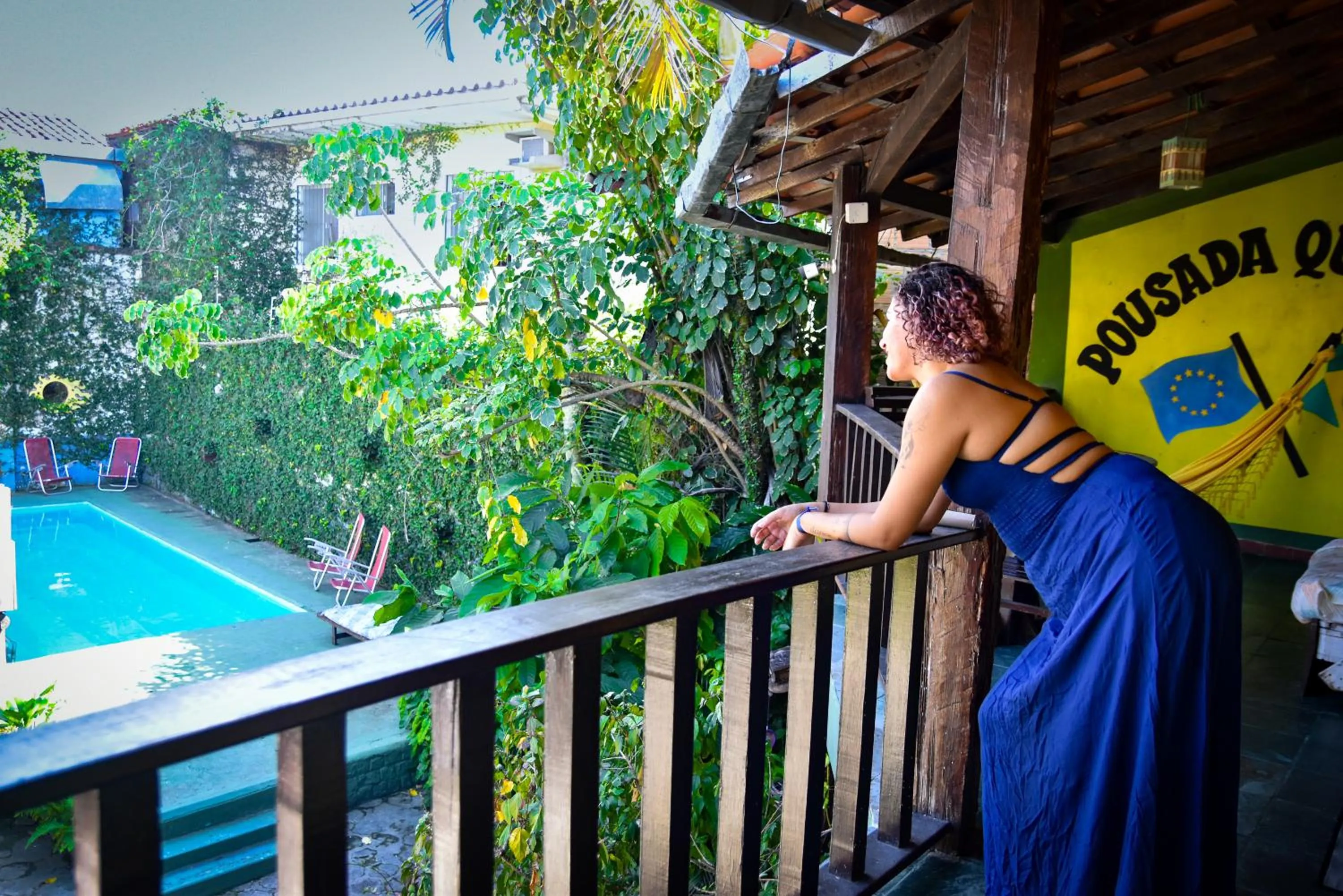 View (from property/room) in Hospedagem La Bilbaina