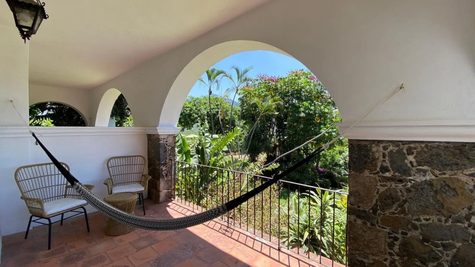 Balcony/Terrace in Posada del Tepozteco - Hotel & Gallery