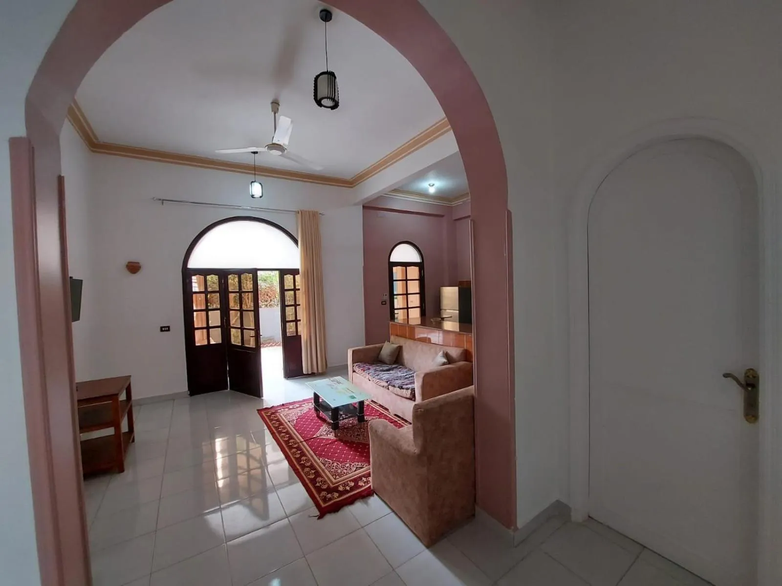 Living room, Bed in Enjoy Luxor