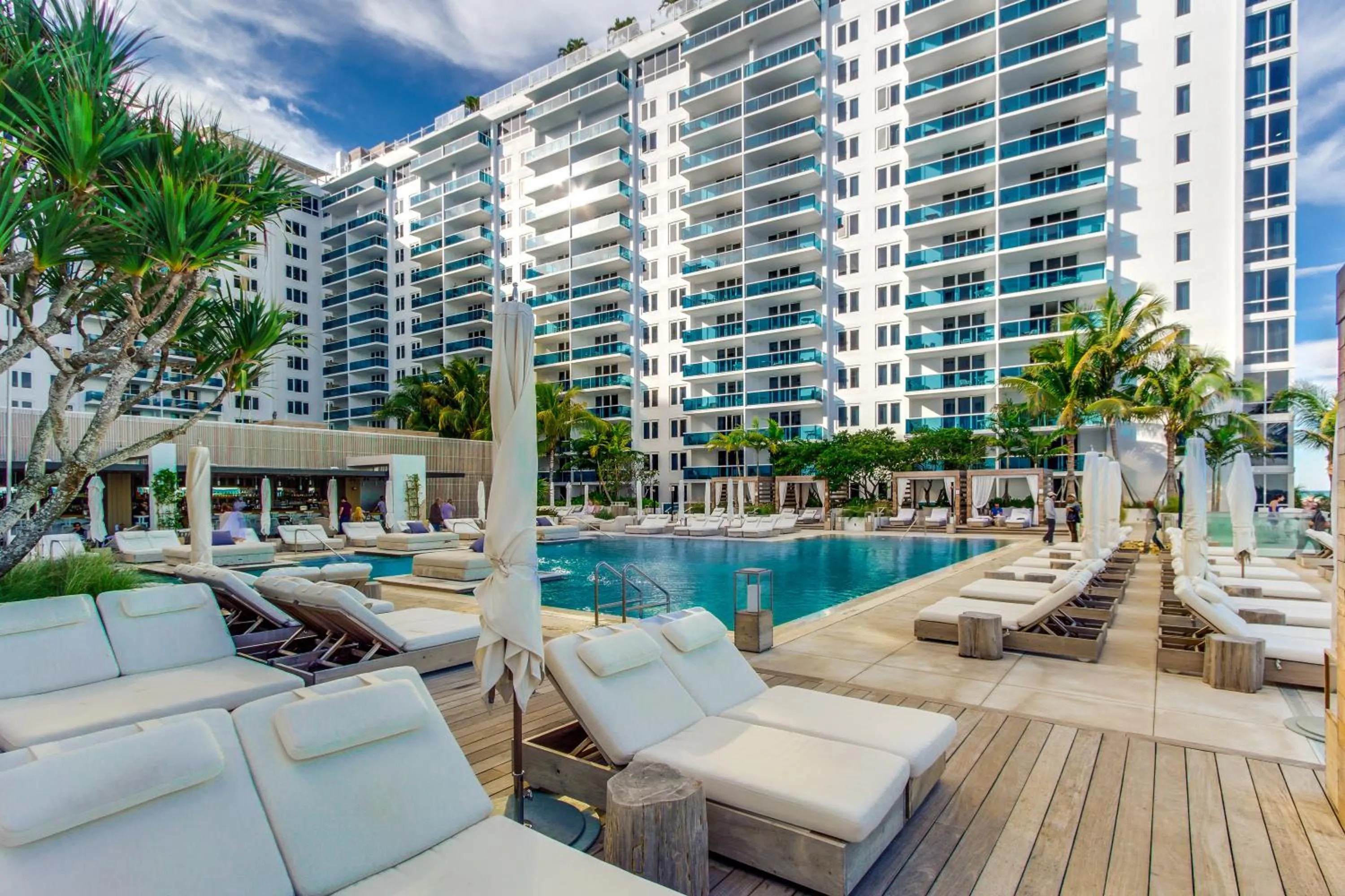 Swimming pool in 1 Hotel & Homes Miami Beach Oceanfront Residence Suites By Joe Semary