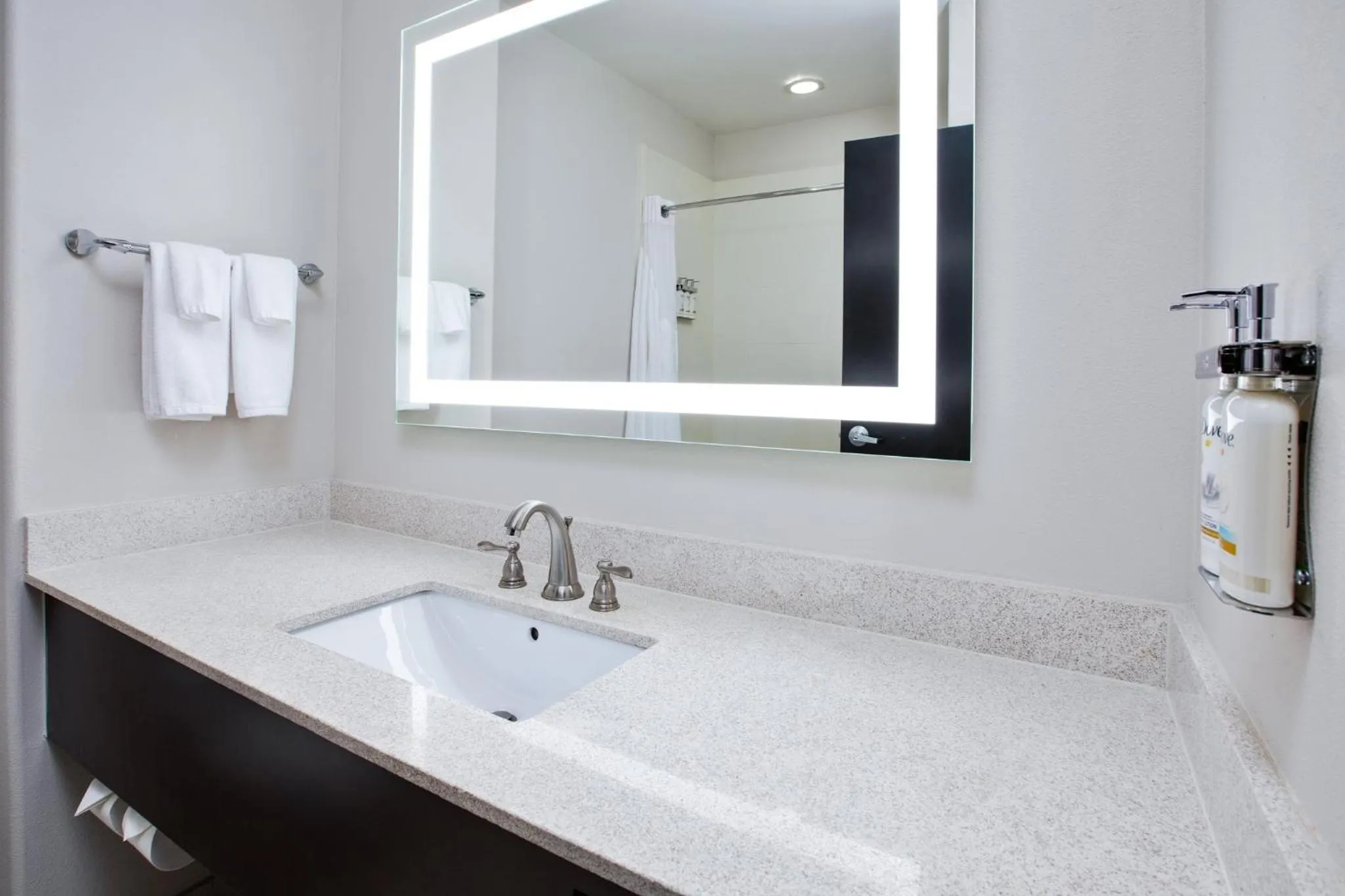 Bathroom in Holiday Inn Express Hotel and Suites Duncan by IHG